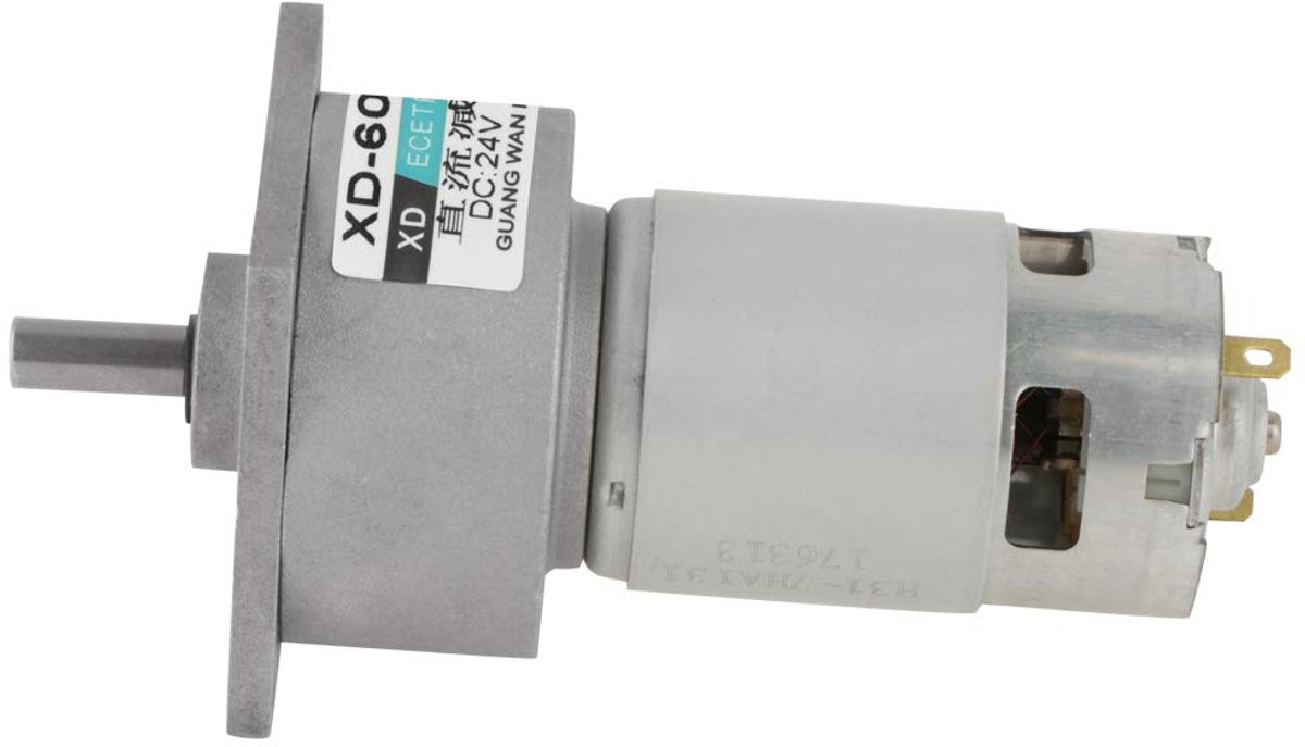 DC 12/24V 35W motor for Velocidad Reductor Micro Adjustable CW/CCW Mini Caja de Engranajes de Reducción de Velocidad - ShopVlot
