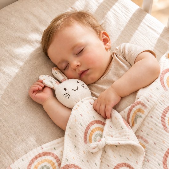 Regen van Dromen - Hydrofiel Knuffeldoekje Baby - Droomdotje van Merkloos — afbeelding 3