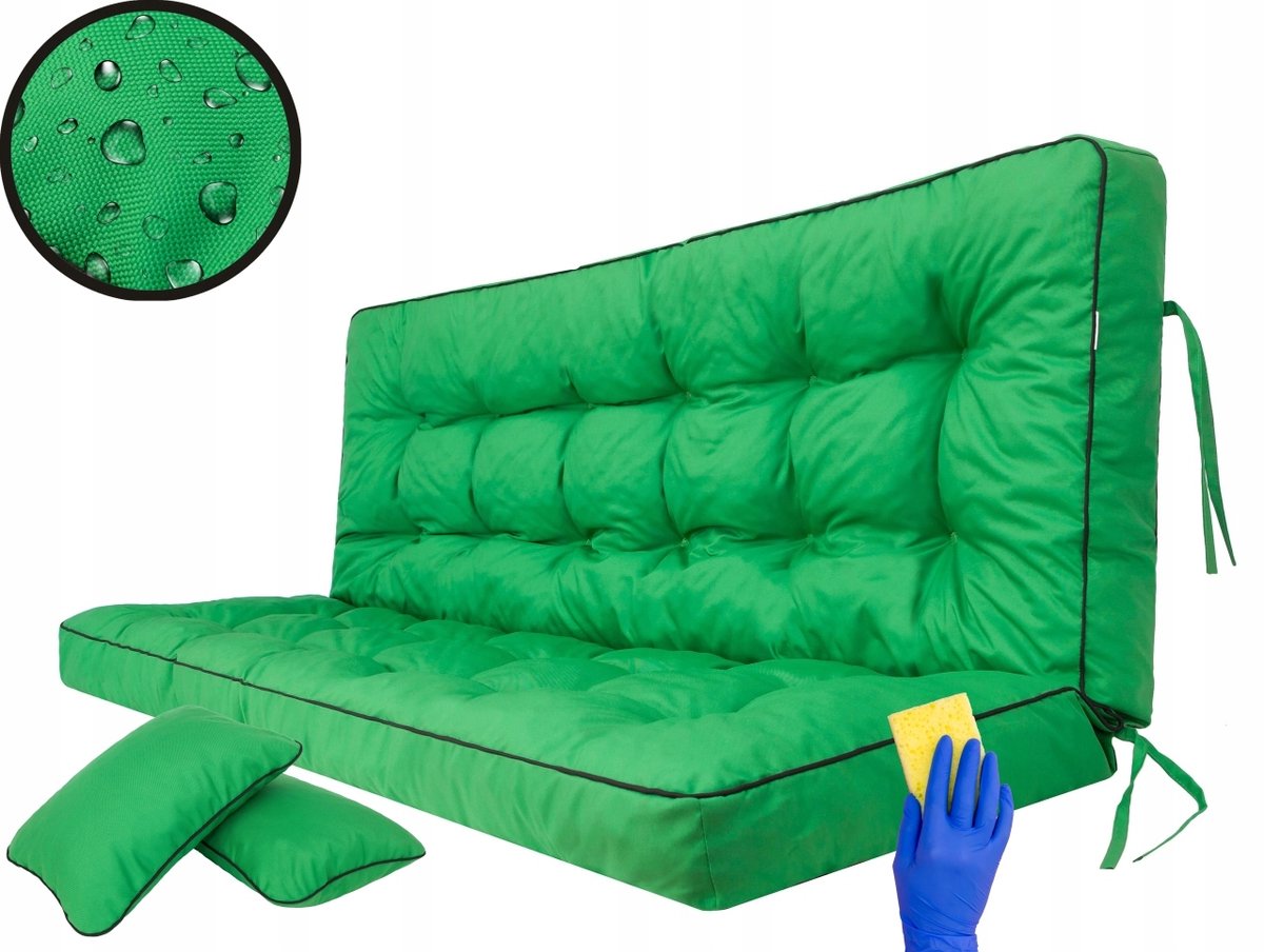 Waterdicht Tuinkussen 180x105cm voor loungebank - diverse kleuren