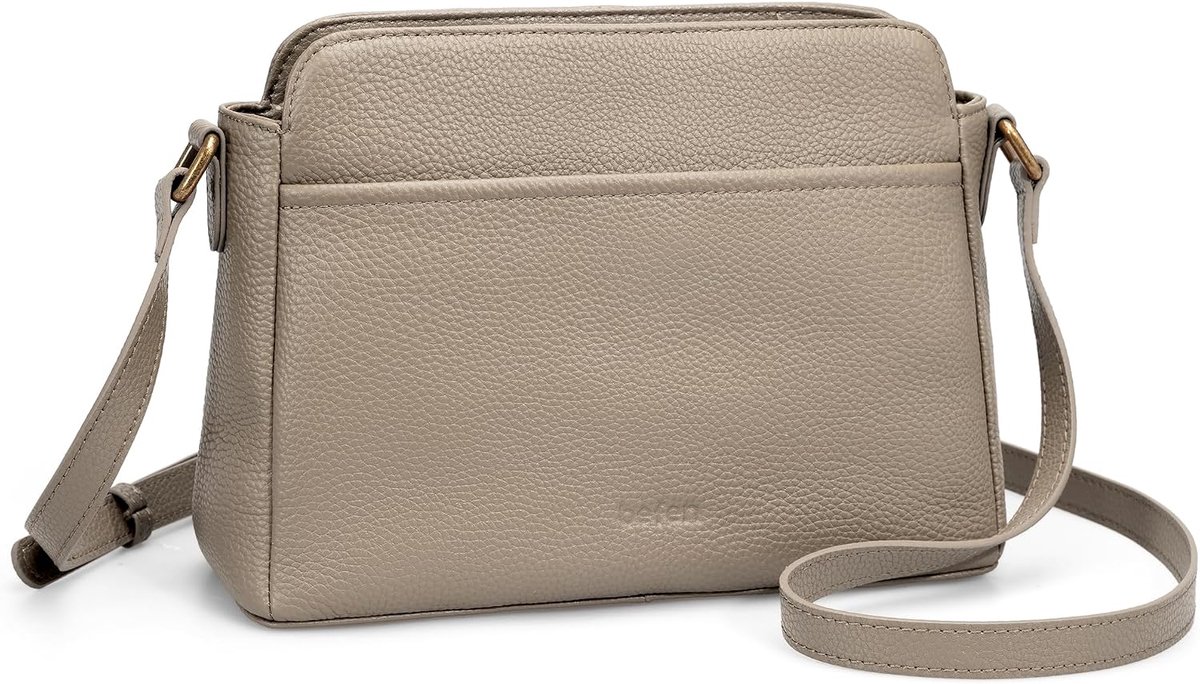 befen Anti-diefstal Crossbody Tas voor Vrouwen Geniune Leer, Kleine Cross Body Schouder Handtassen met RFID - ShopVlot