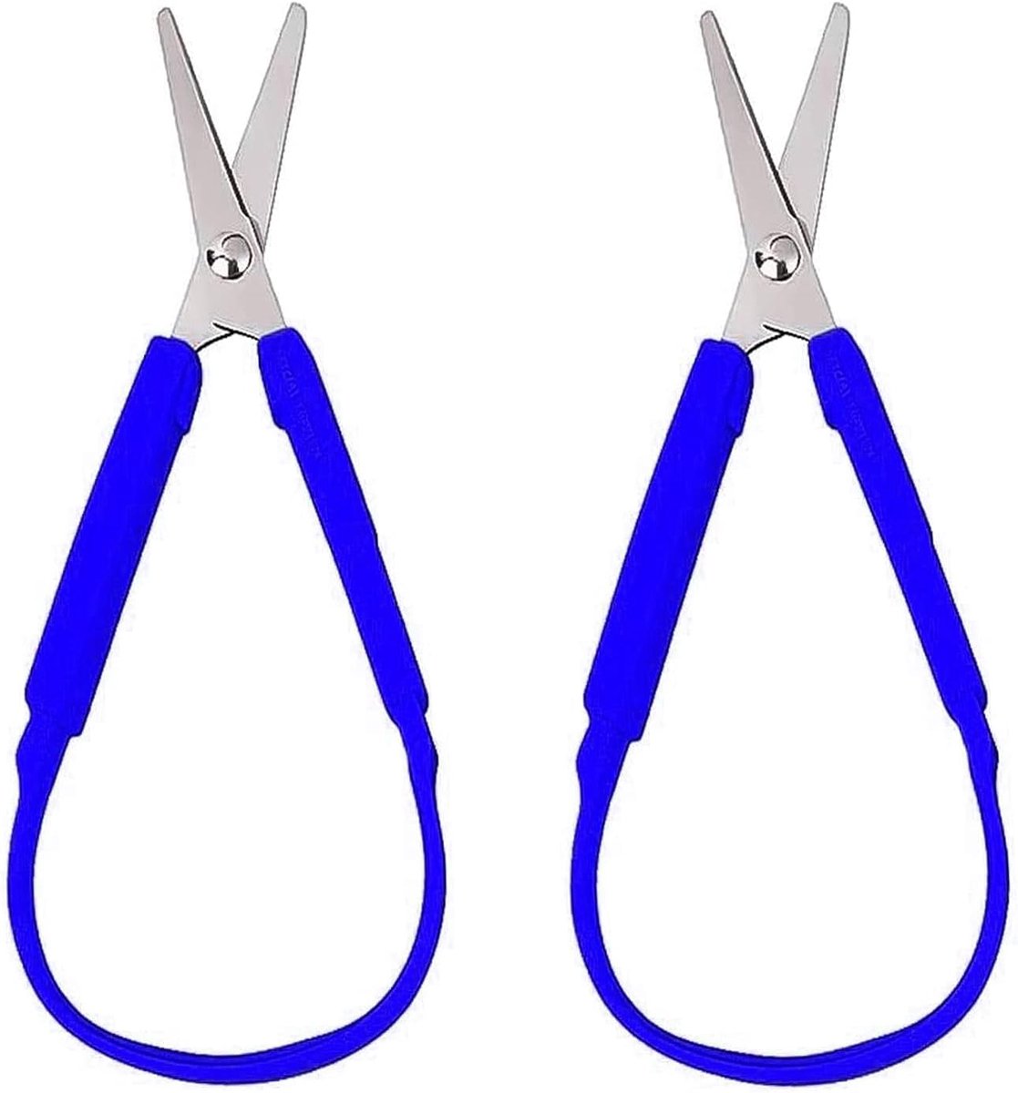 Lus Schaar 2-Pack - 8" Staal - Rondpunt Veiligheid - Geschikt voor Kinderen en Ouderen - ShopVlot