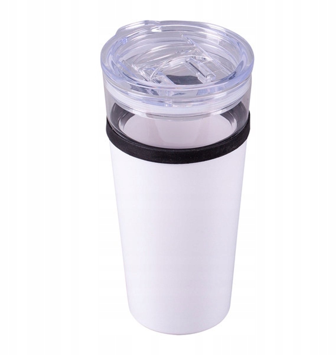 Alpena Glazen Mok 400 ml - Dubbelwandig, Wit