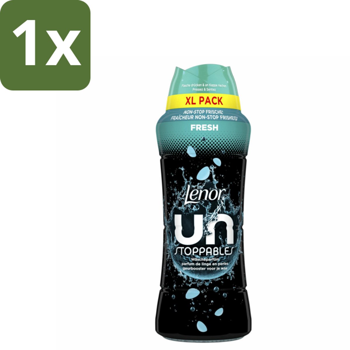 1 x Lenor Unstoppables - Geurbooster - Fris - Non-Stop Frisheid - Grootverpakking - Geurbooster - Wasgeur - Frisheid - Textielverfrisser - Wasroutine