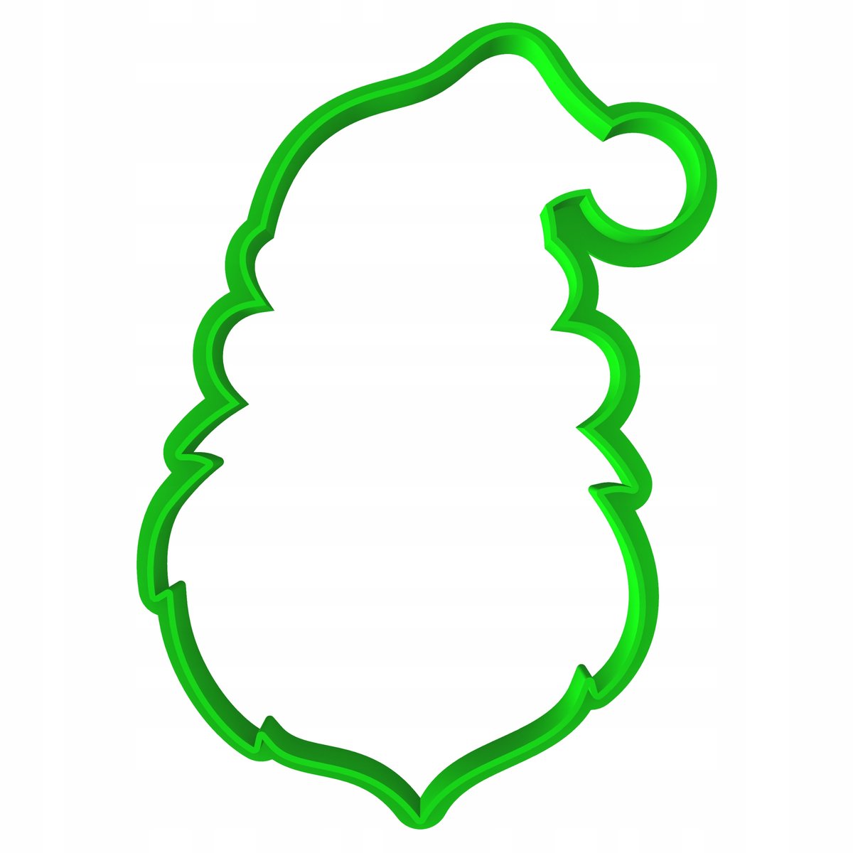 XL Kerstkoekjesvorm Sinterklaas 10cm - Bakken met Plezier