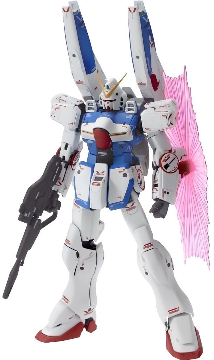 Gundam V Dash MG 1/100 Ver. Ka Model kit | Mecha titan mobile suit | Gunpla samurai robot bouwpakketten voor volwassenen | Speelgoed modelbouw zonder verf lijm of gereedschap | Japanse kunstof puzzel | Manga anime action figure box set