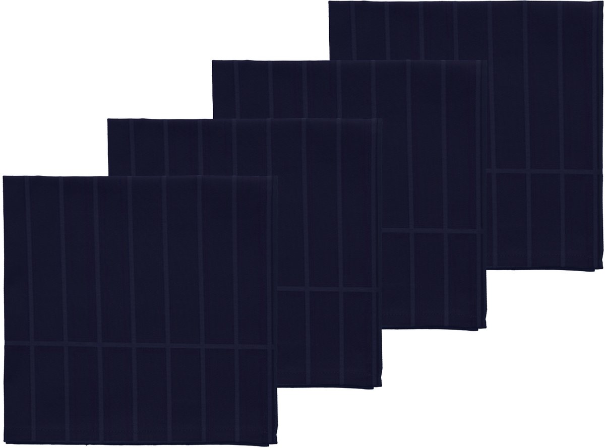 Södahl Essence – Suite One Stoffen servetten 45 x 45 cm 4 stuks Navy blue