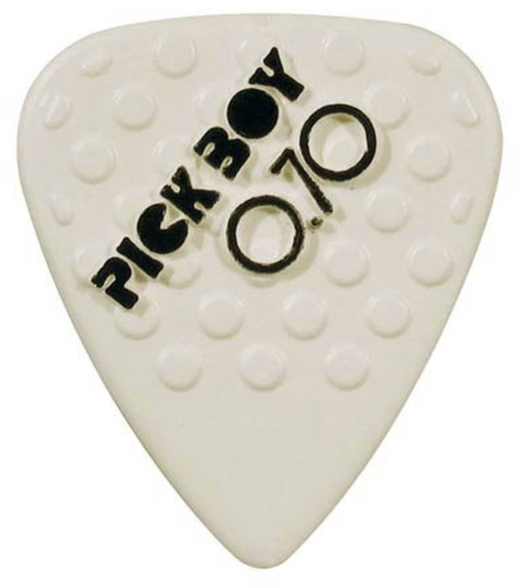 Pickboy - Mega Grip - Plectrum - Ceramic - 0.70 mm - 12-pack