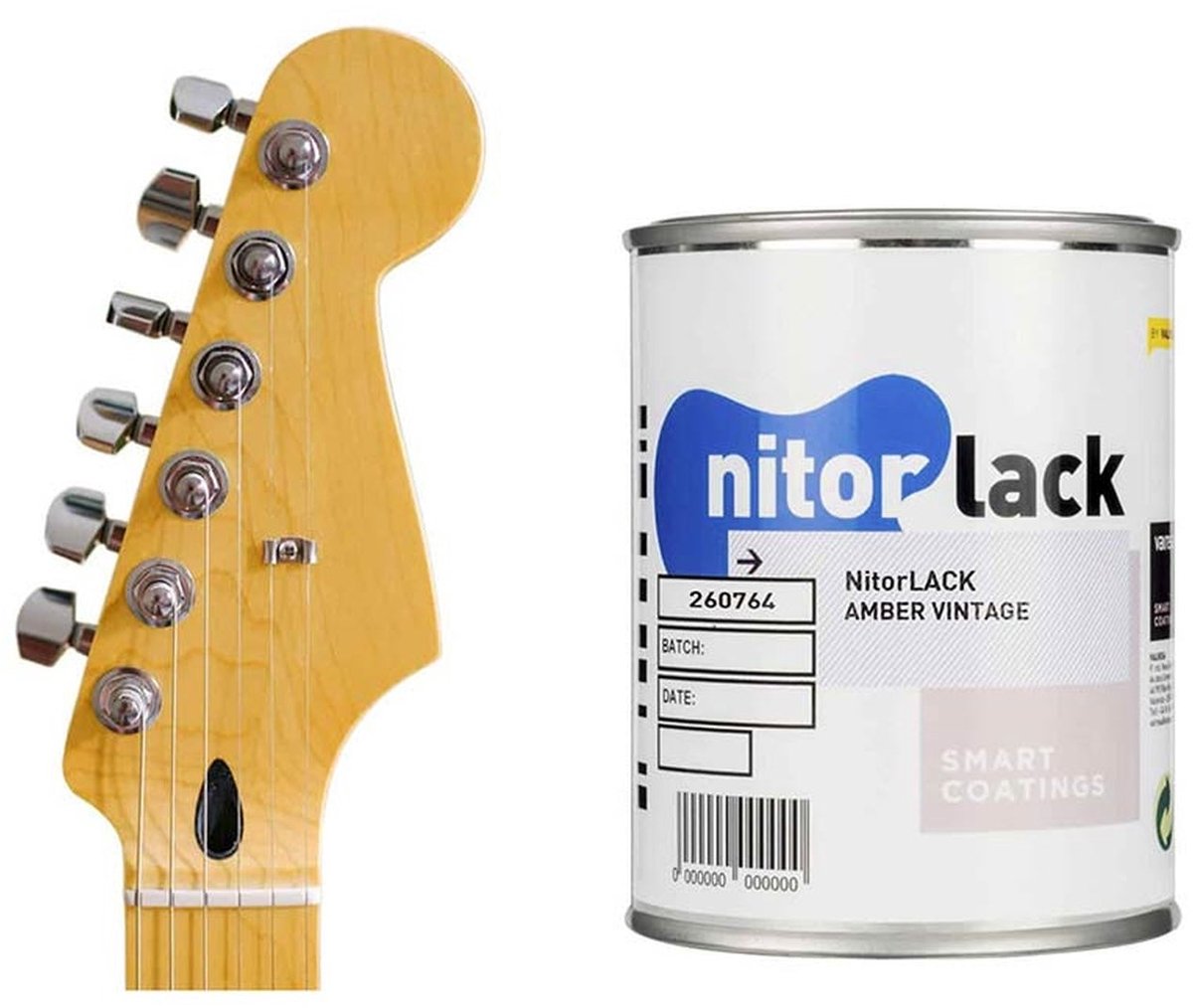 NitorLACK N260764108 Nitrocellulose Lak Vintage Amber Gloss 500ml Blik