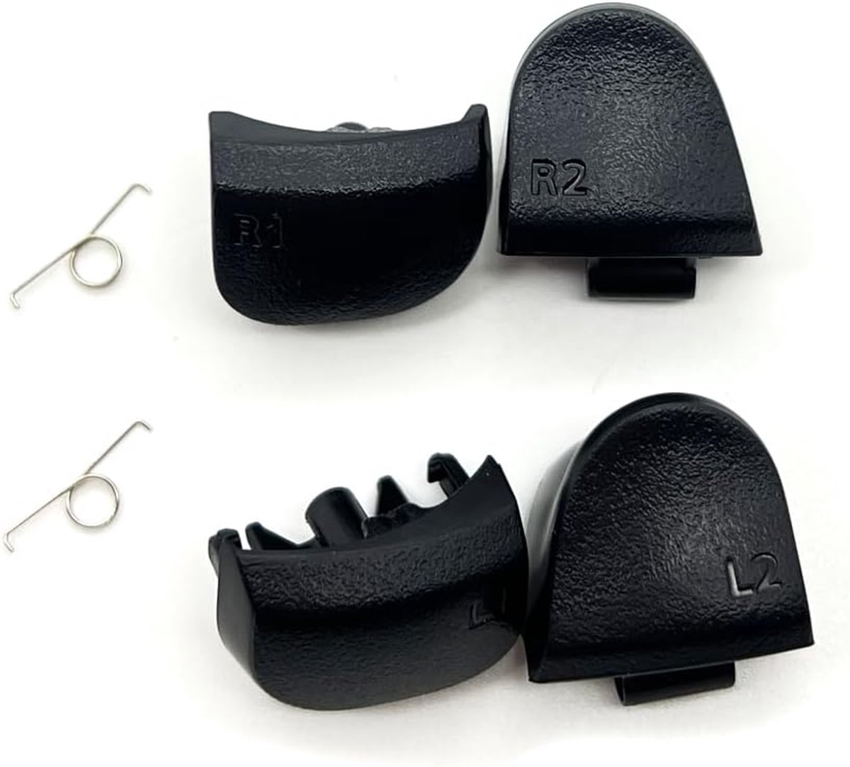L2 R2 L1 R1 Trigger Buttons/Spring Replacement Compatible with Playstation PS5 BDM-020 V2.0 Controller (Not Fit - ShopVlot