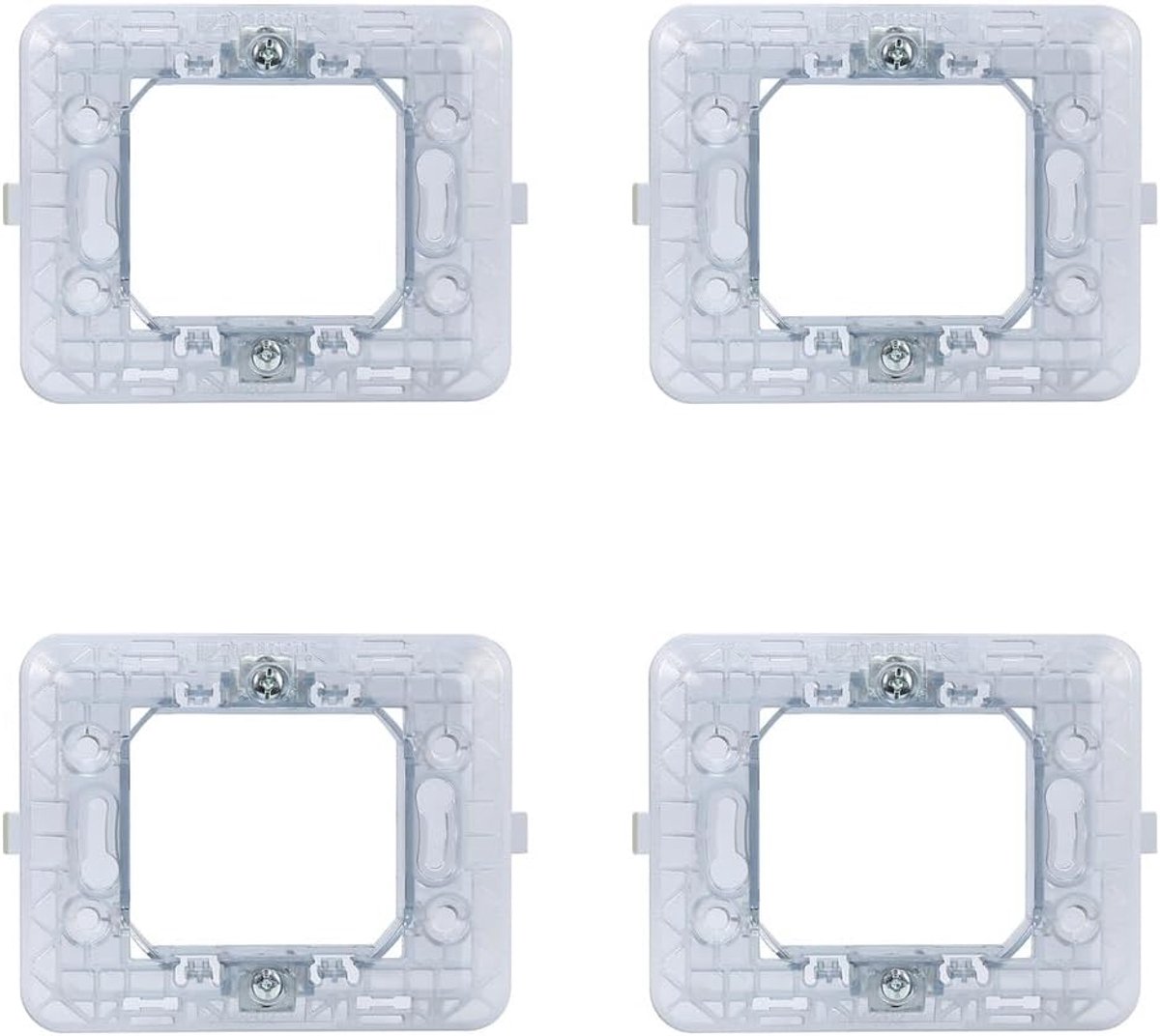 Houder voor Bticino Matix 4 Modules - Framehouder voor Doos 502, 503, 504, 506 - Set van 10/4 Stuks - ShopVlot