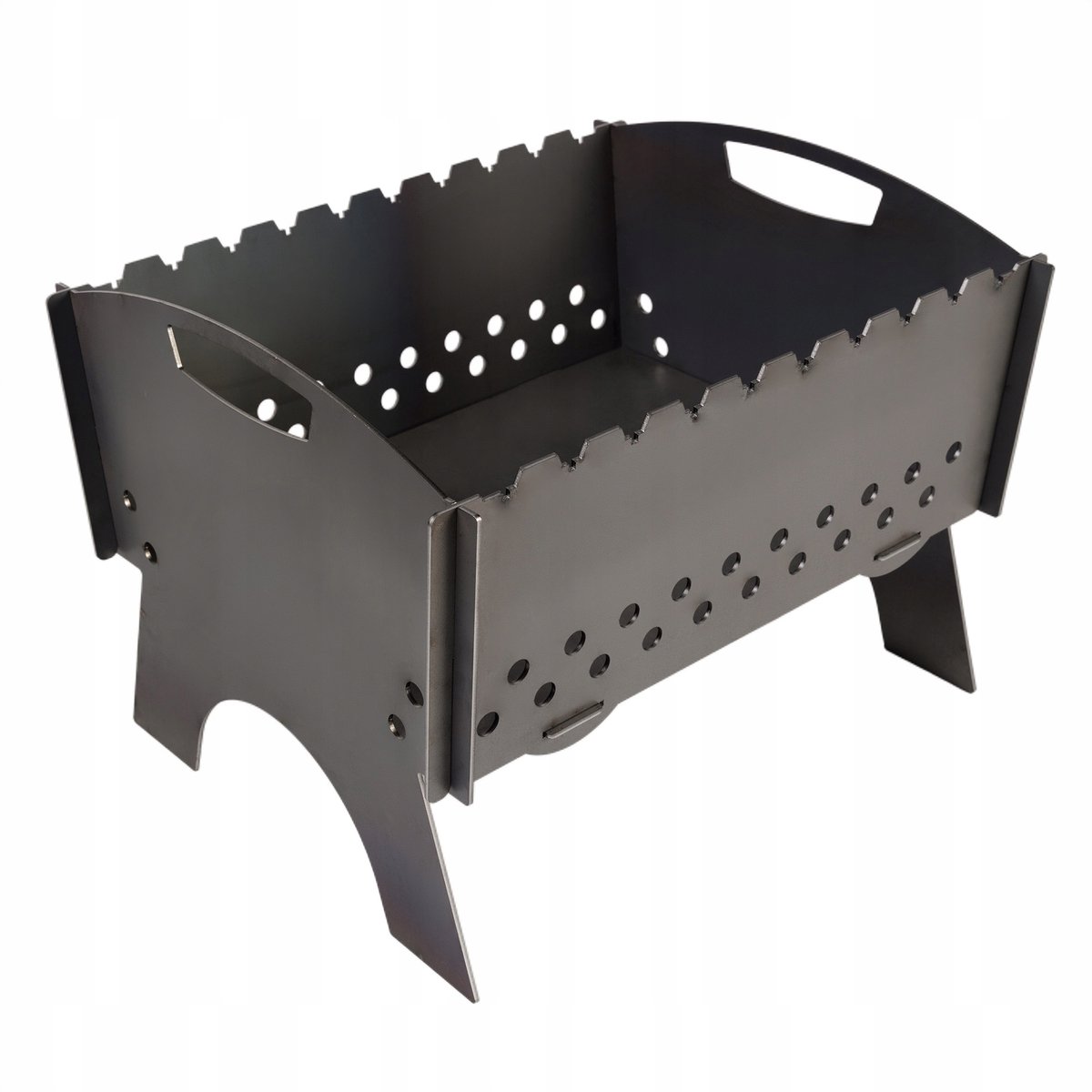 Mangal Koolgrill Metaal 3mm Opvouwbaar - 10 Spiesen
