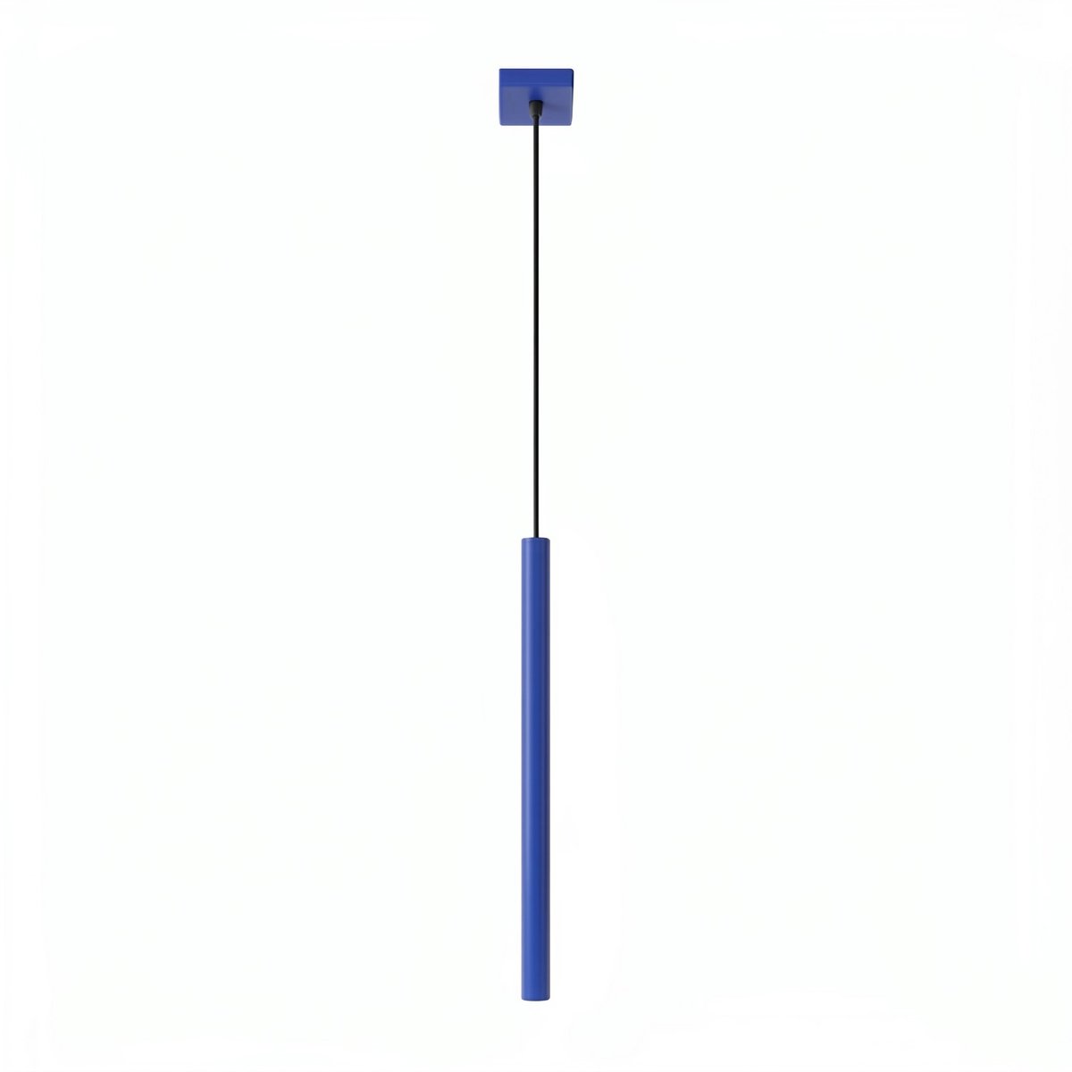 Sollux Lighting Hanglamp PASTELO - G9 - ultramarijn - staal - 8x8x120cm