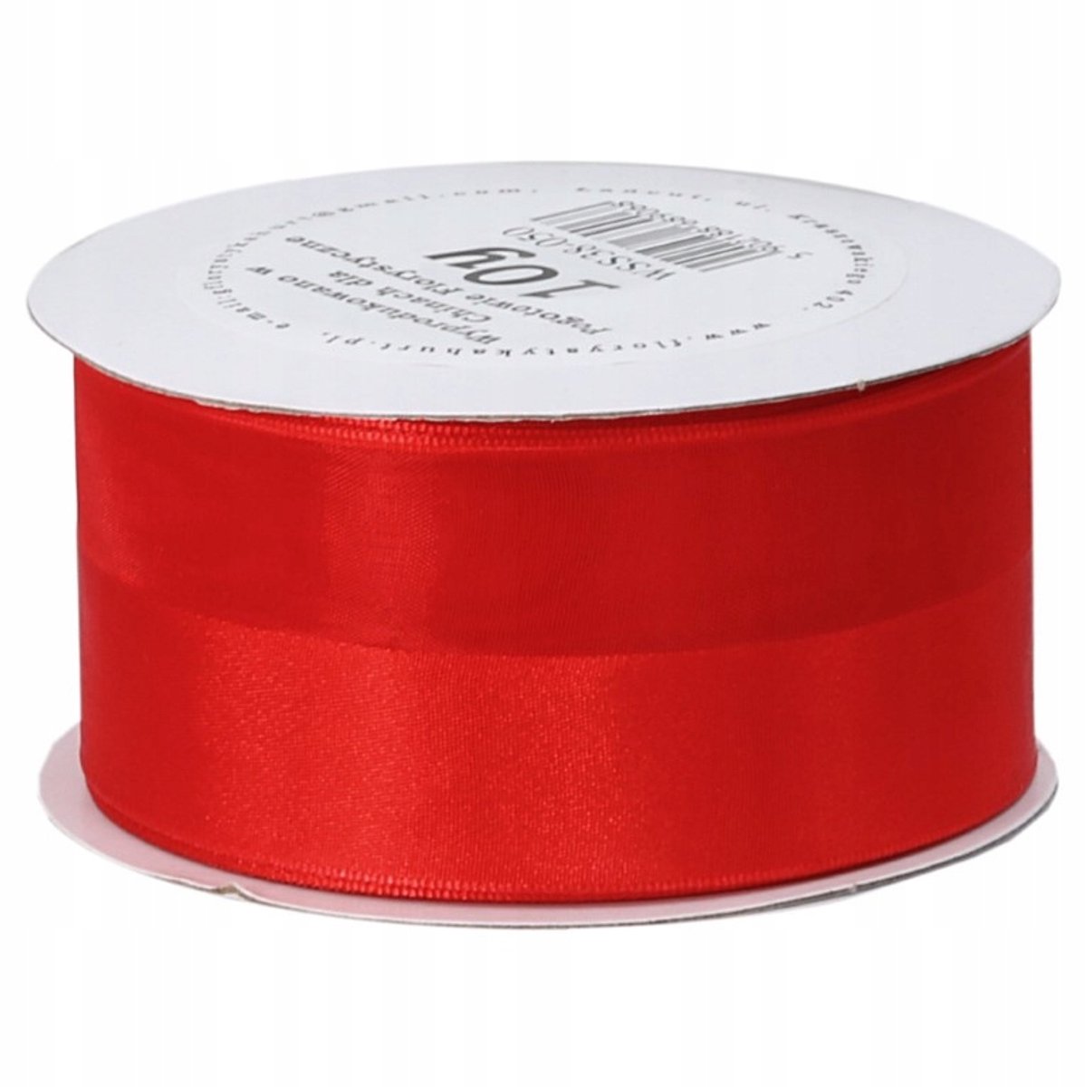 Nieuw! Half satijn/half chiffon lint, 38mm x 9m, 6 kleuren