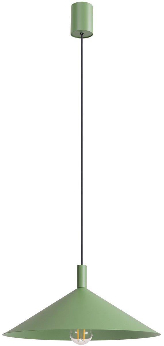 Sollux Lighting Hanglamp Nox - E27 - salie - staal - 40x40x135cm