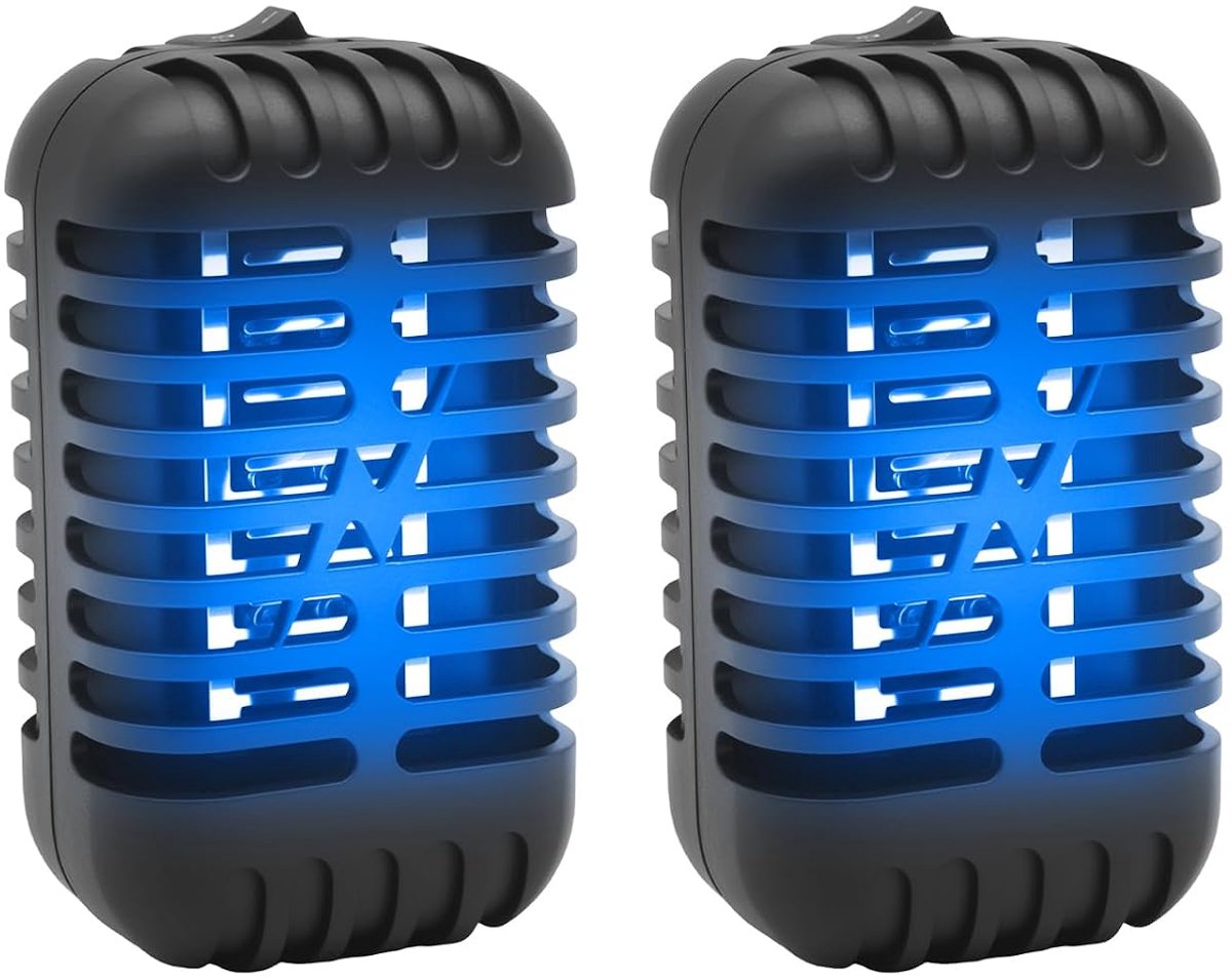 Electric Mosquito Trap, Chemical-free Insect Repellent UV Light, Fly Trap, Socket with 6 mm Safety Distance - ShopVlot