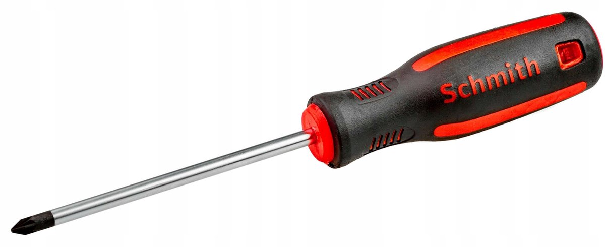 Schmith Kruiskopschroevendraaier PZ1 100mm S2 Staal Ergonomisch