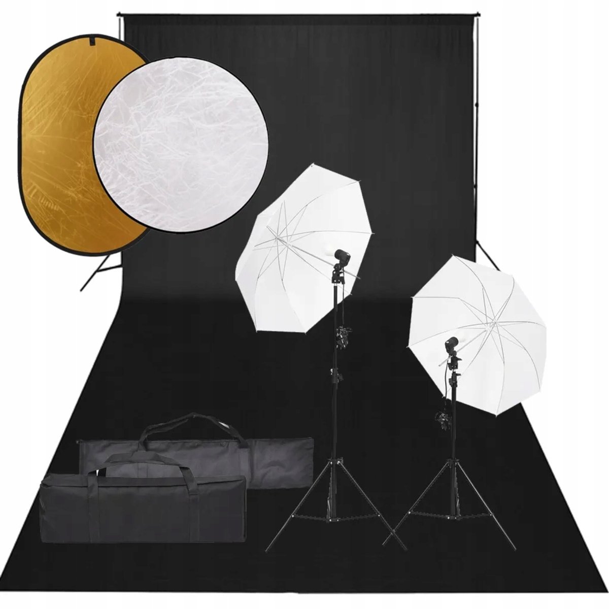 Professionele Fotostudio Set 5500K 13W 84cm Wit