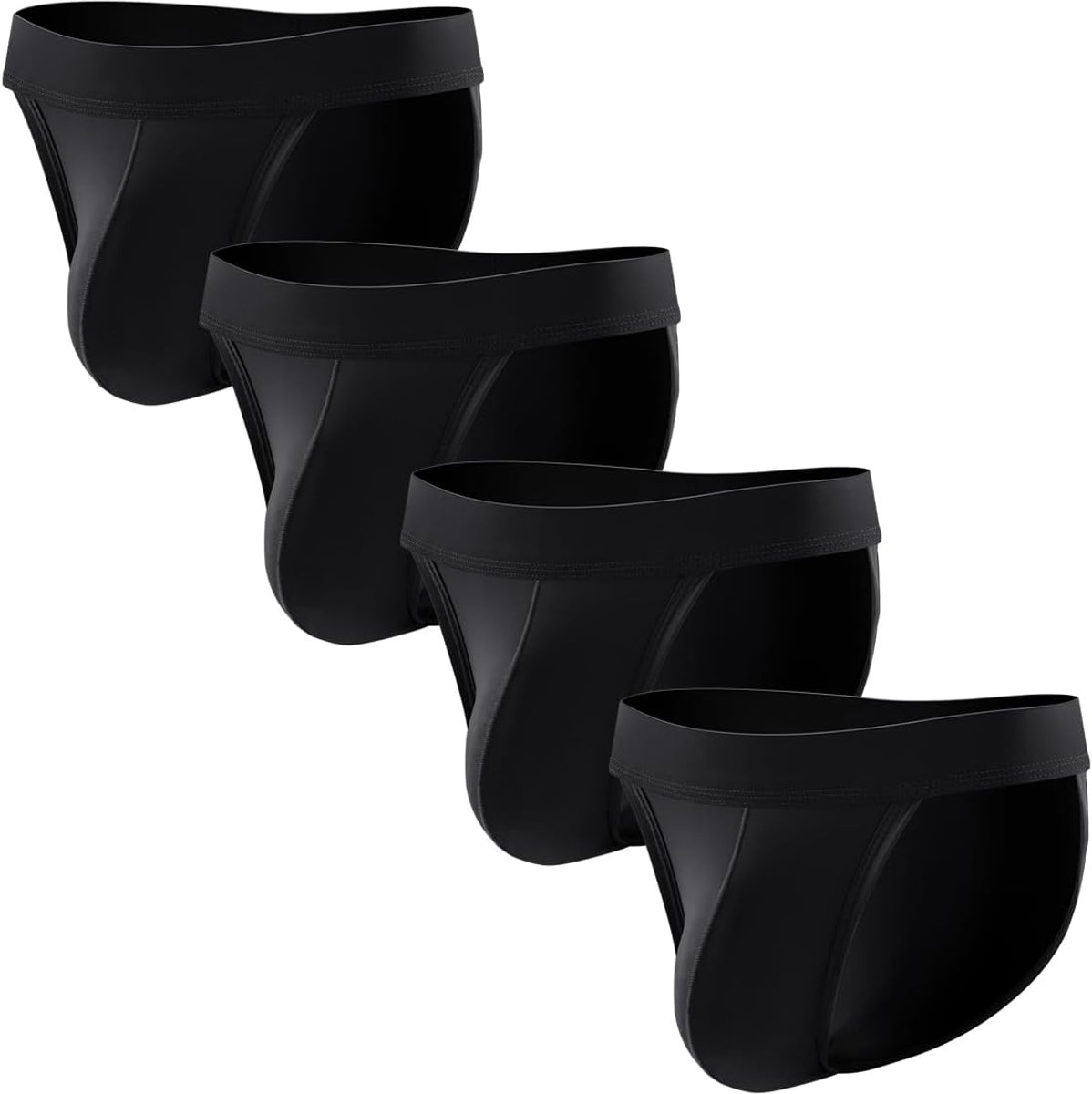 Onderbroeken voor mannen - Sexy en ademend - Zwart - Perfecte pasvorm en comfort - ShopVlot