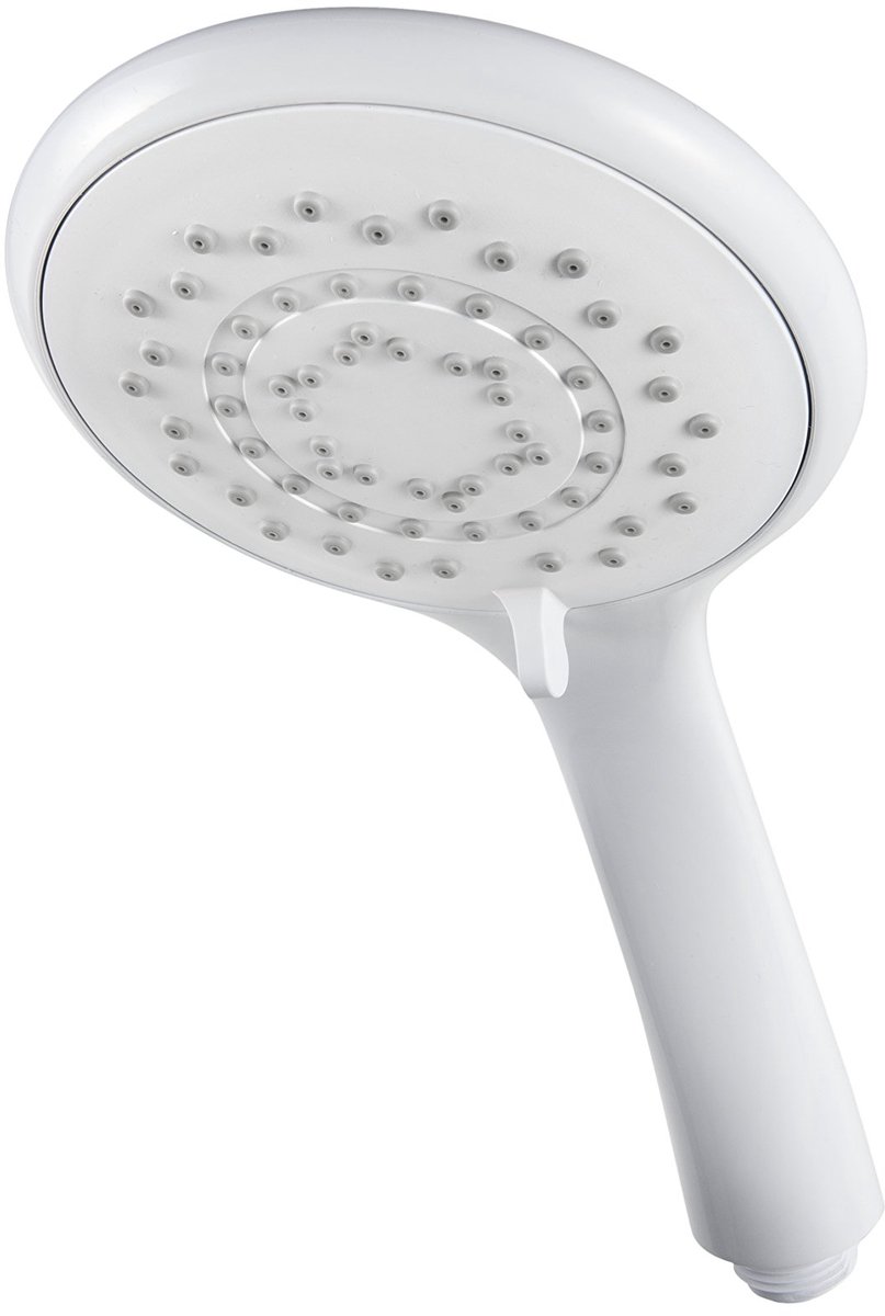 Douchekop 5 straalsoorten - wit - veelzijdig en luxe - optimale douche ervaring - ShopVlot