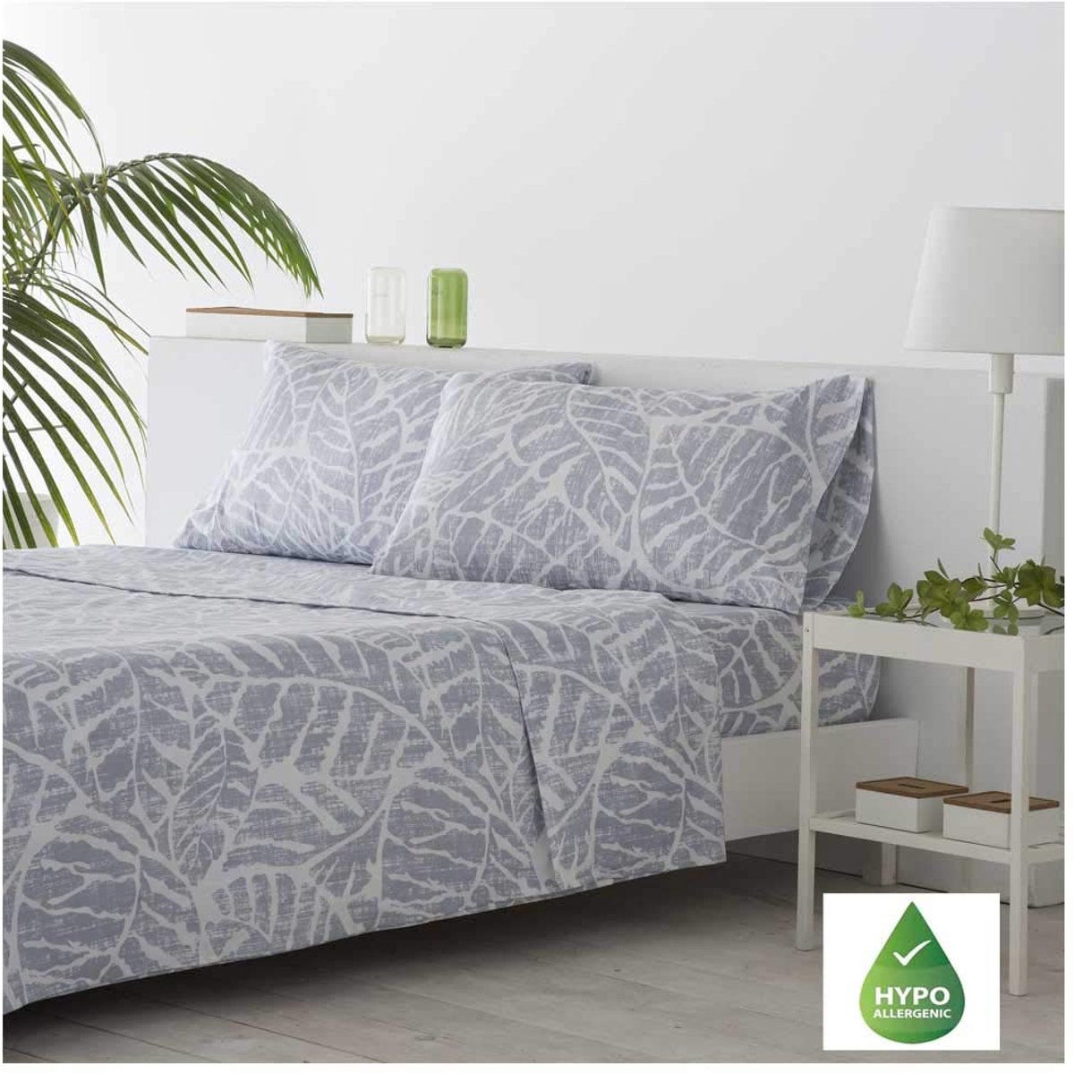 Beddengoedset 150 cm - katoen - hypoallergeen - perfect voor een goede nachtrust - ShopVlot