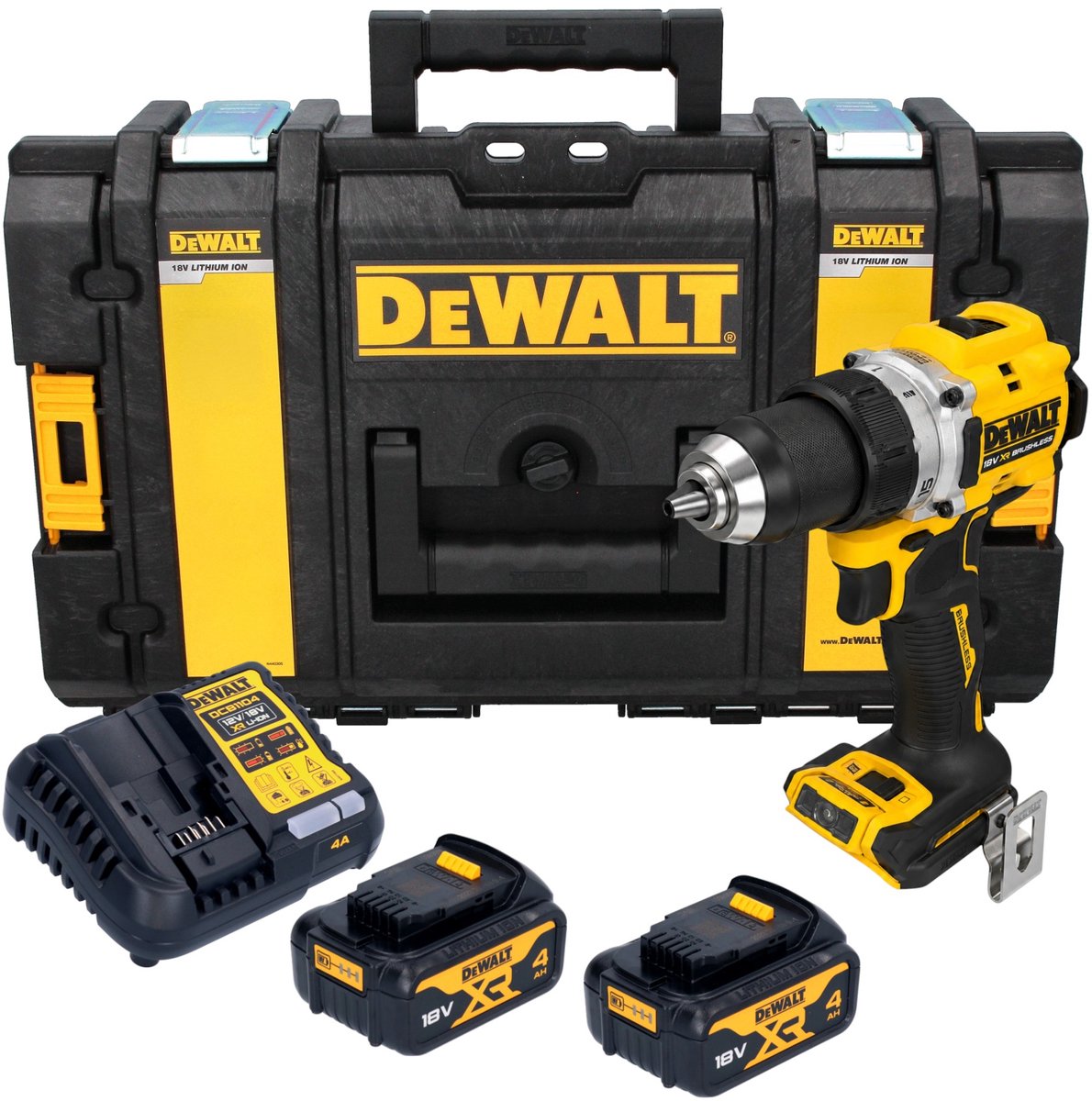 DeWalt DCD 800 N accuboormachine 18 V 90 Nm borstelloos solo - zonder accu, zonder oplader