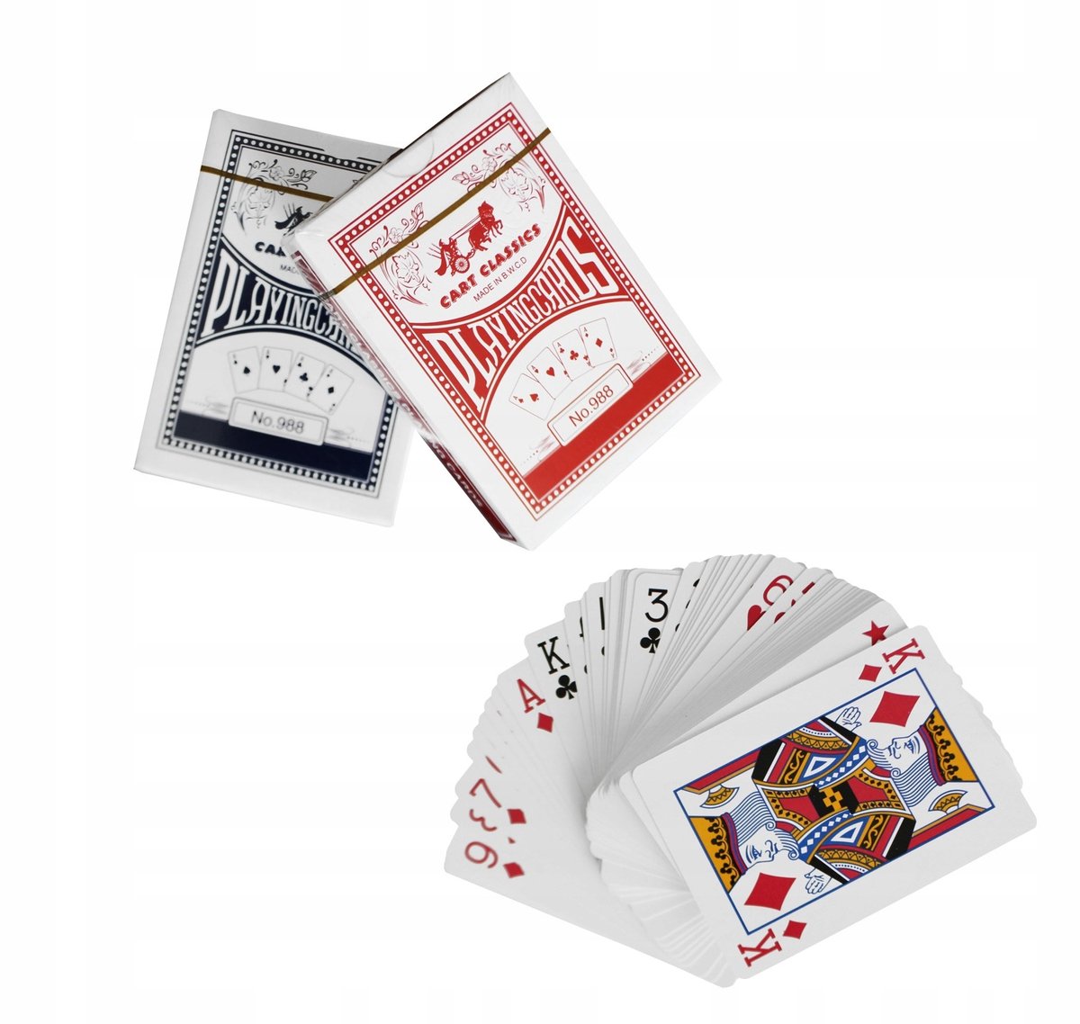 2 Pak Kaarten Spel 2x54 Stuks - Speel Kaarten