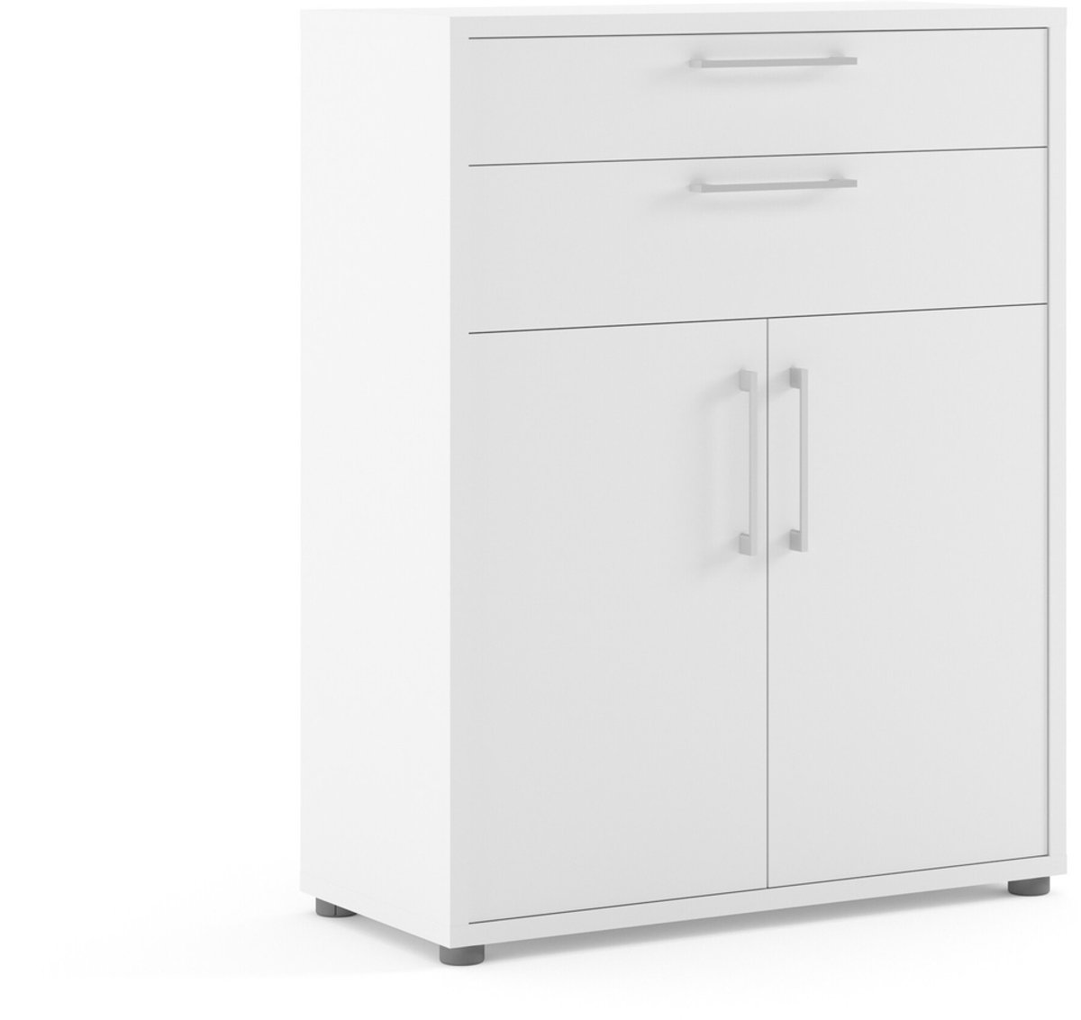 Giga Living Boekenkast Prima - Wit - 90x110x45cm