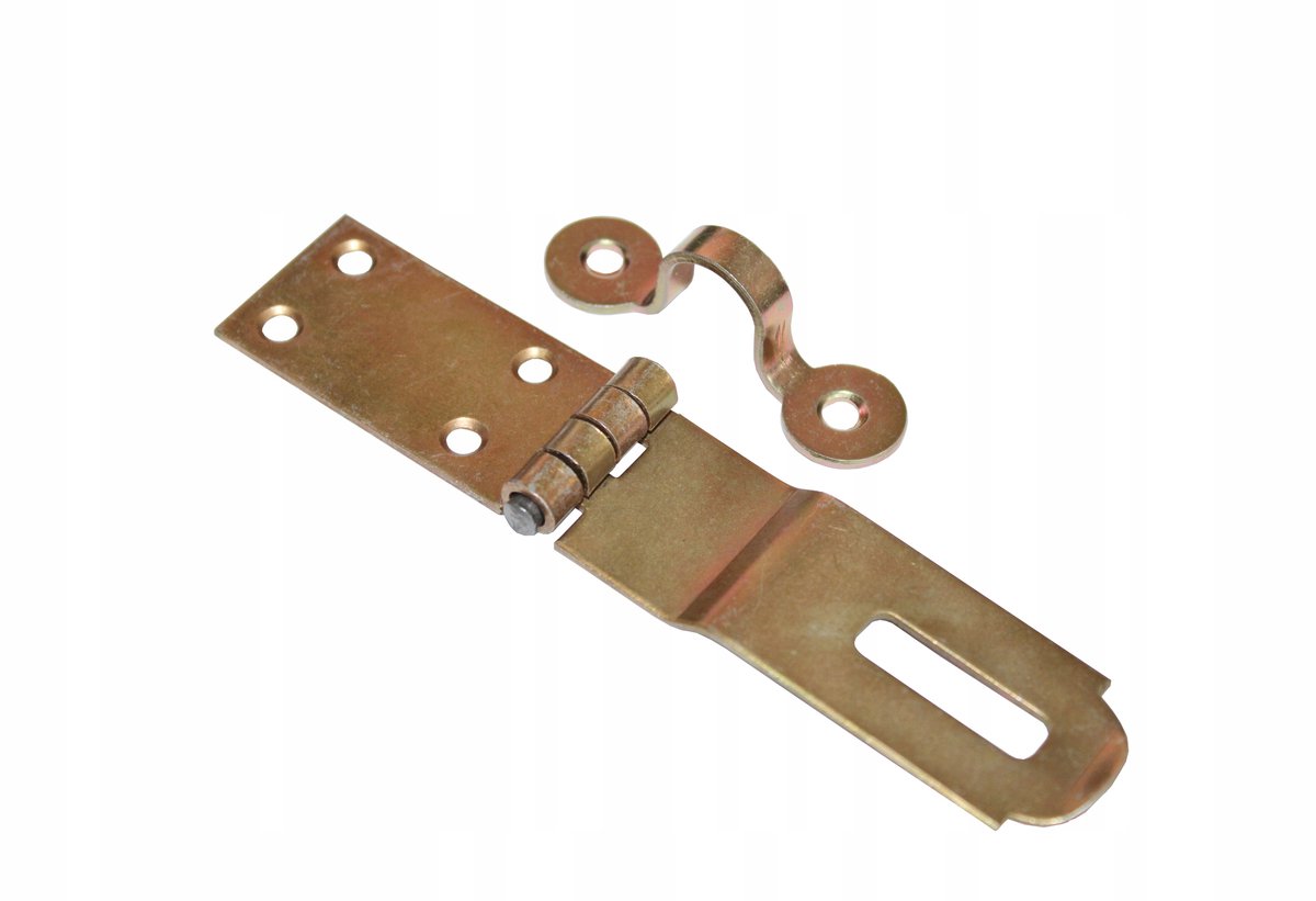 Bouwbeslag schuifslot 125 mm met sleutelgat