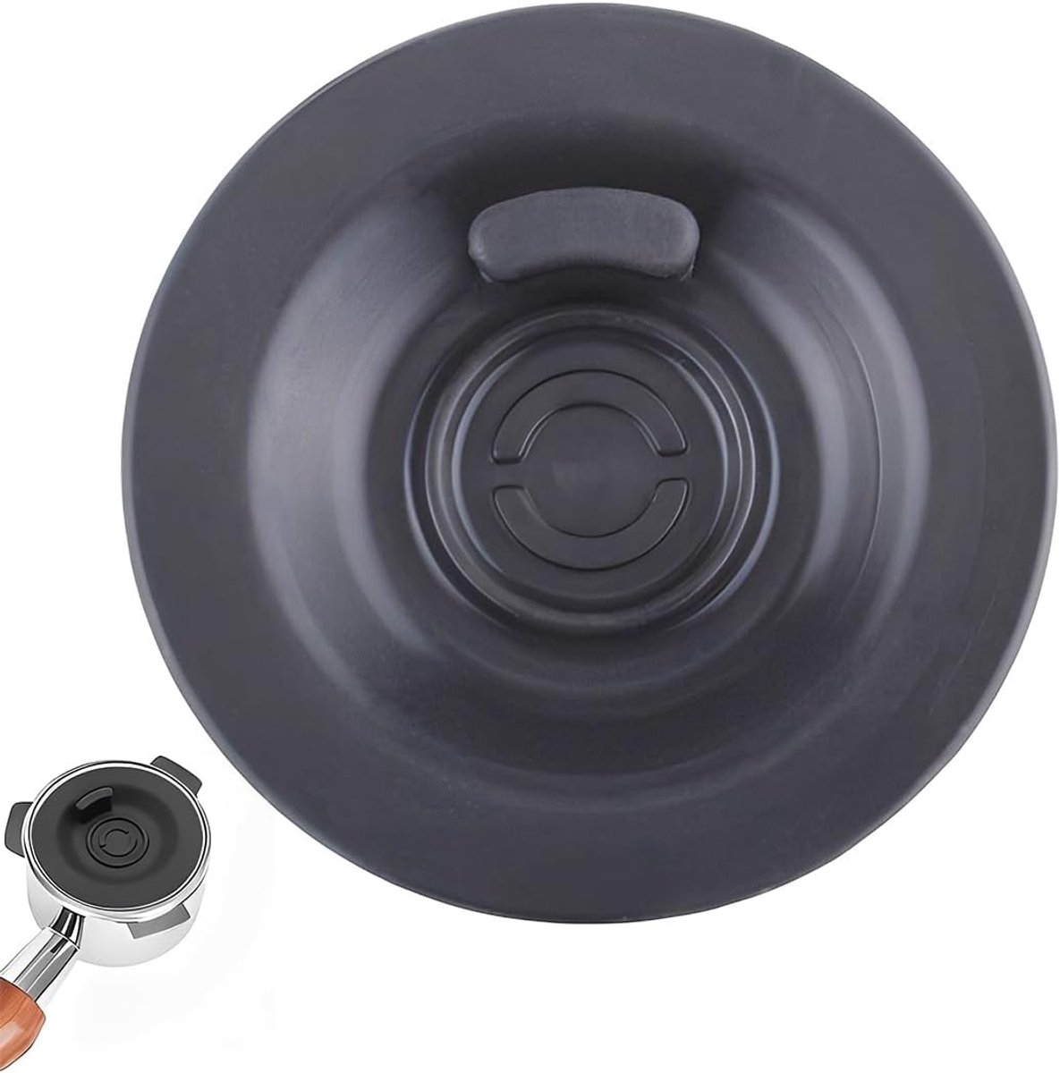 Siliconen reinigingsschijf 54 mm - geschikt voor portafilters - voor halfautomatische espressomachines - ShopVlot