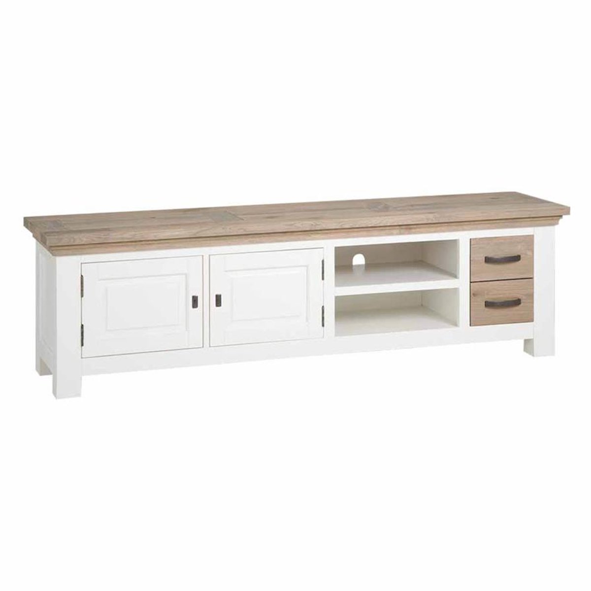 Tower Living Tv-meubel Parma - Wit Hout - 190x40x55cm