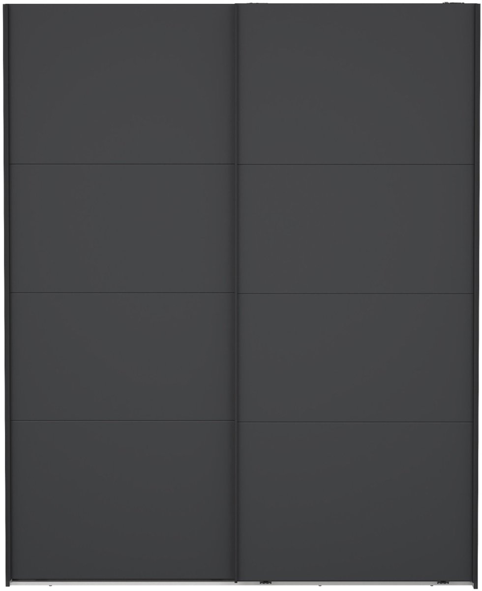Giga Living Kledingkast Catania - Grijs - 179x67x220cm