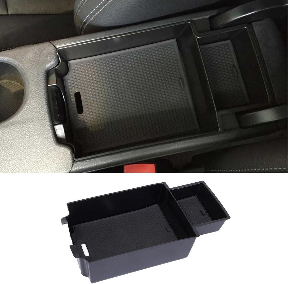 Car Accessories Glove Armrest Storage Box Tray For Benz CLA W117 C117 GLA A Class A180 W176 X156 - ShopVlot