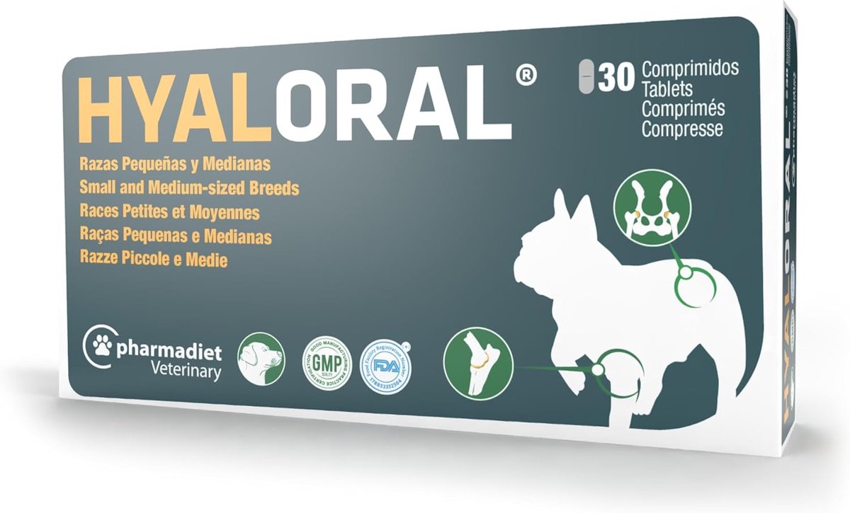 HYALORAL Dog Small And Medium Breeds 30CPD - ShopVlot