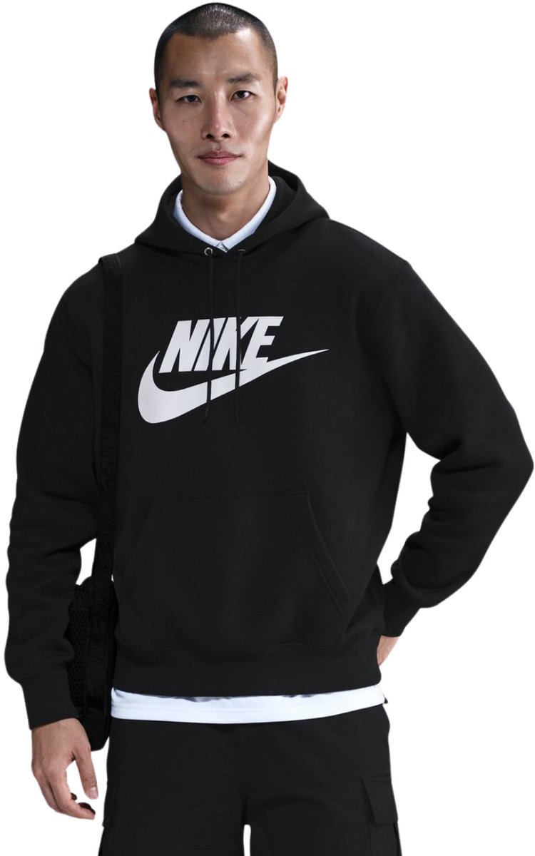 Nike Club BB PO Hoodie Heren Zwart