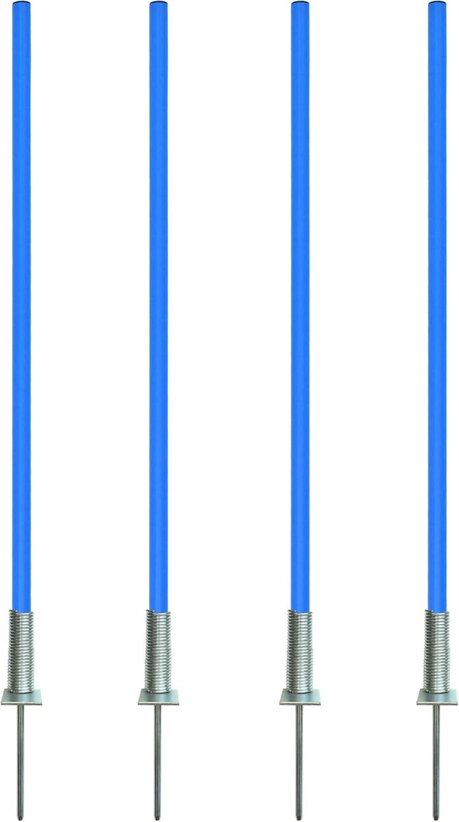 Combination Tilt Base Made of Metal with Slalom Bar 100 cm - Set of 4 - Bar with Spring Hinge - ShopVlot