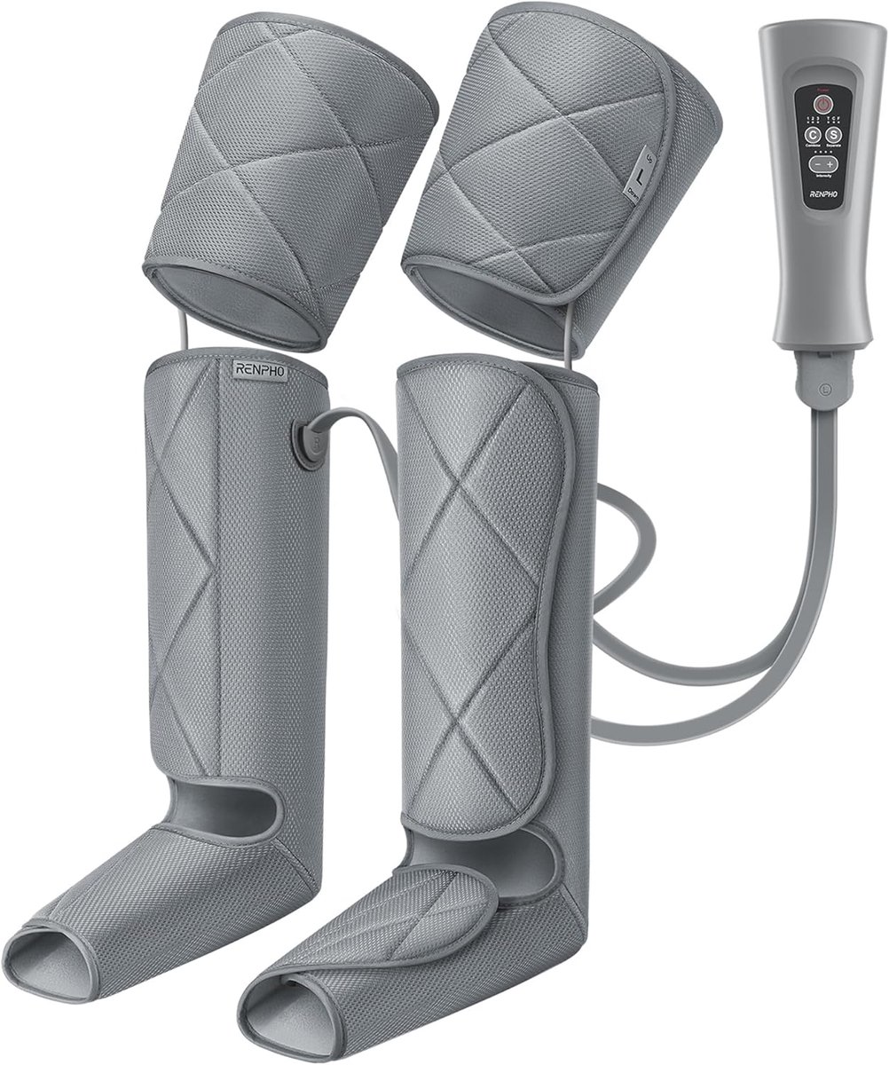 Beenmassage & Voetmassage apparaat - Oplaadbare Recovery Boots met Luchtcompressie voor Herstel, Bloedcirculatie en Lymfedrainage