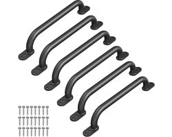 Dolibest Grab Rail Black, 43 cm Children's Climbing Handle, 6 Disabled Persons, Seniors, Safety Handle, Play Tower - ShopVlot