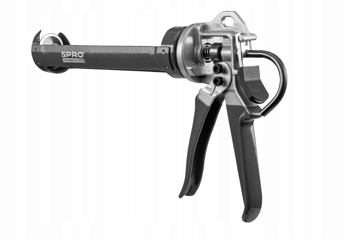 Merkloos Kitpistool voor Dichte Massas - Duurzaam Staal & Aluminium