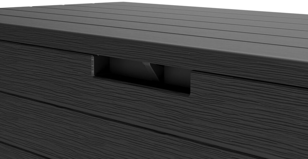 Keter Atlas Opbergbox 270L - 117,2x45x57 cm - Antraciet
