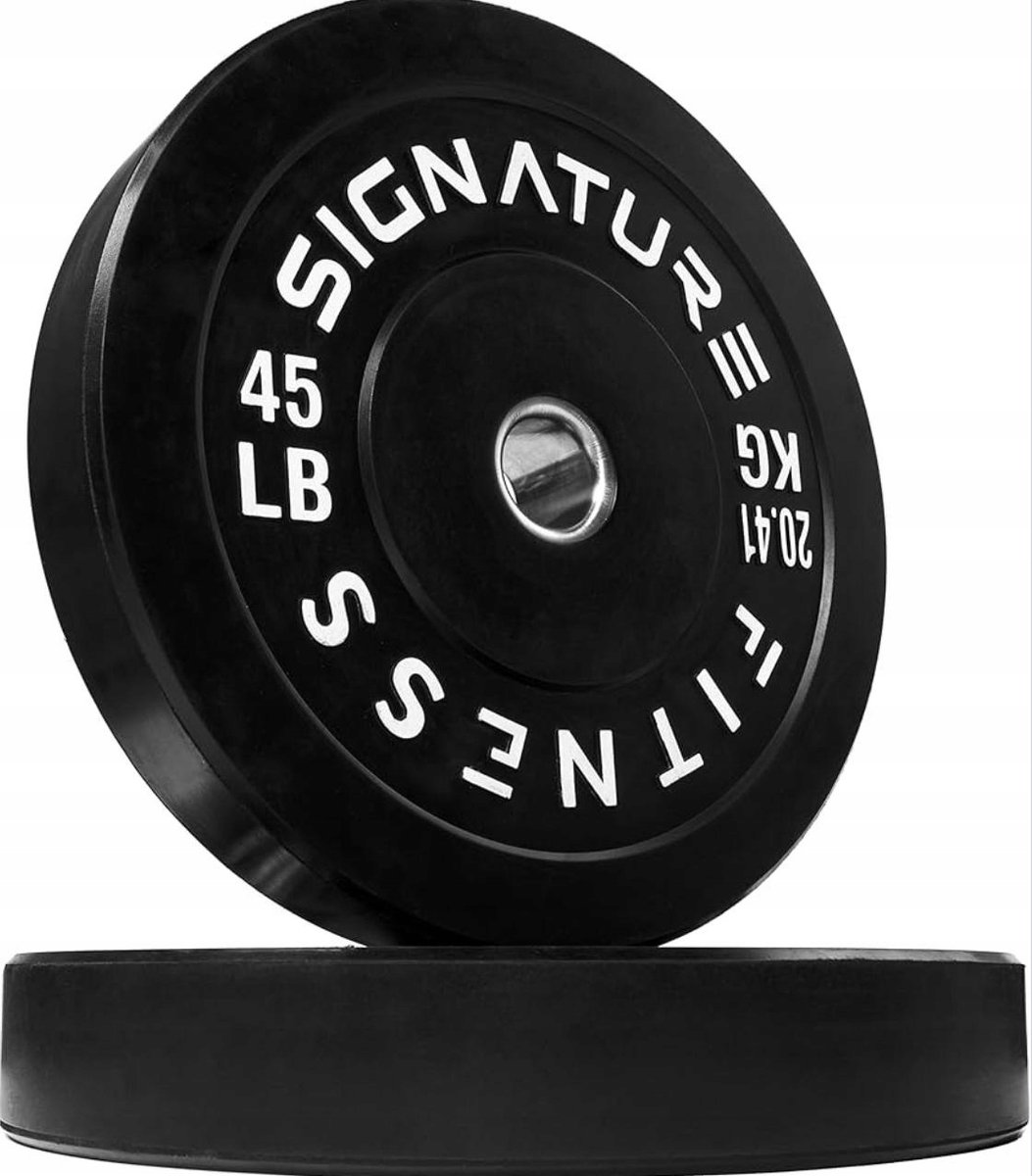 Olympische gietijzeren halterschijven 50mm 2x 20,4 kg