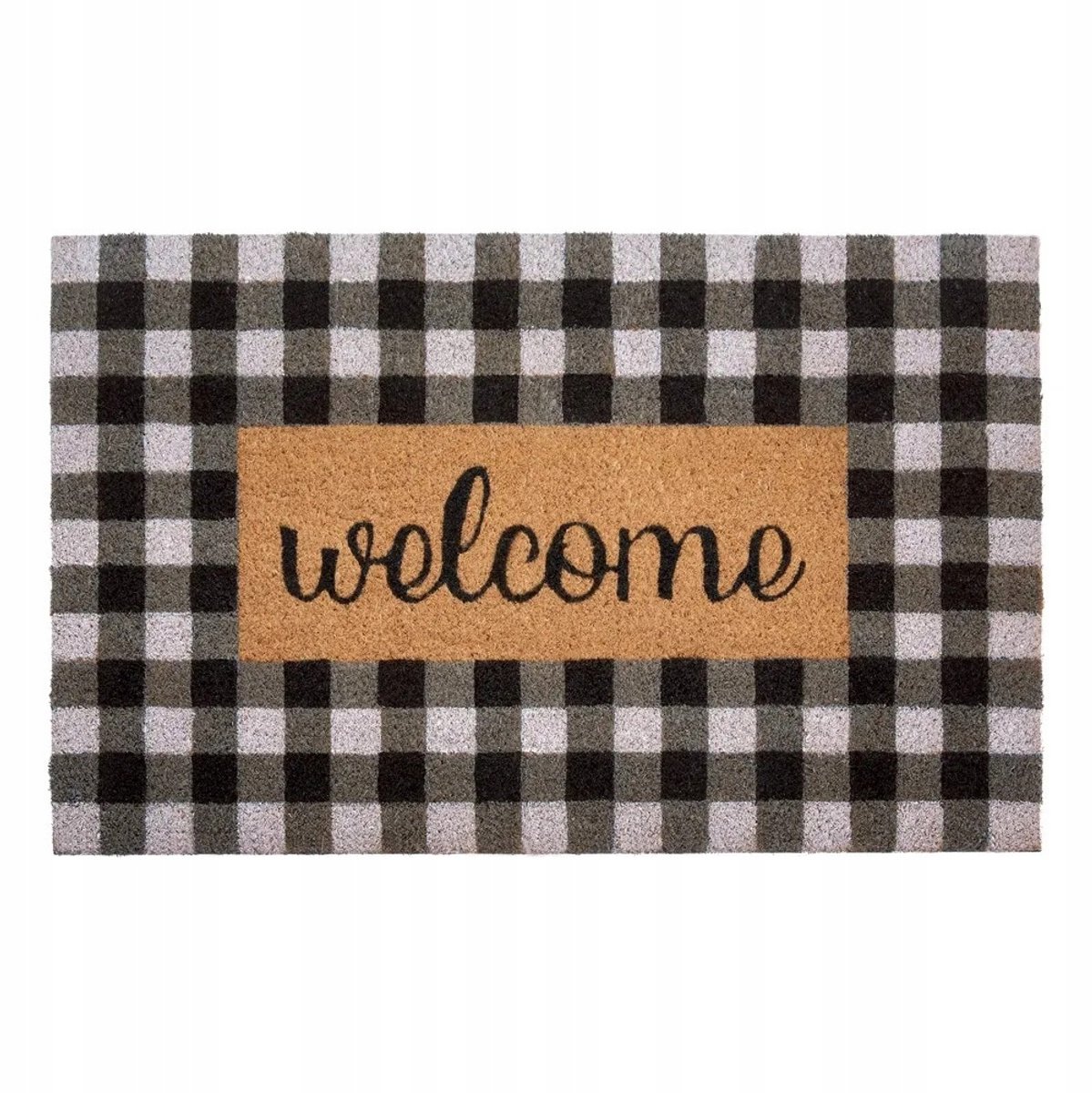 Hanse Home Kokosmat Deurmat Welkom 45x70cm - Stijlvol en Duurzaam