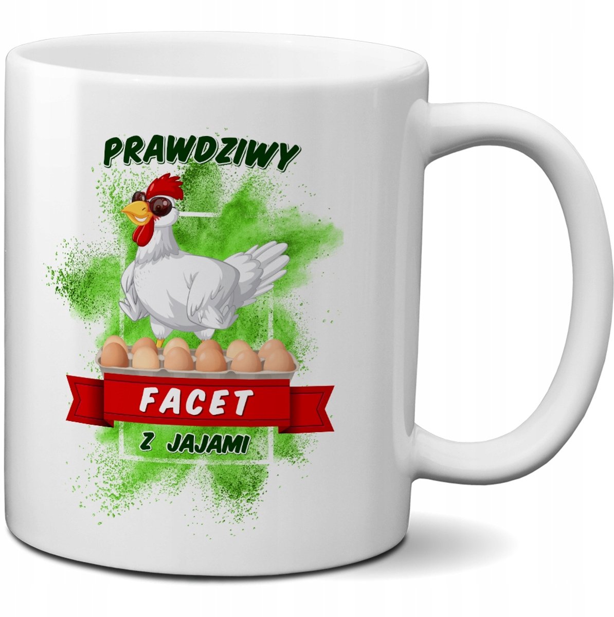 Grappige Mok: Cadeau voor Vaderdag/Verjaardag - "Echte Man"