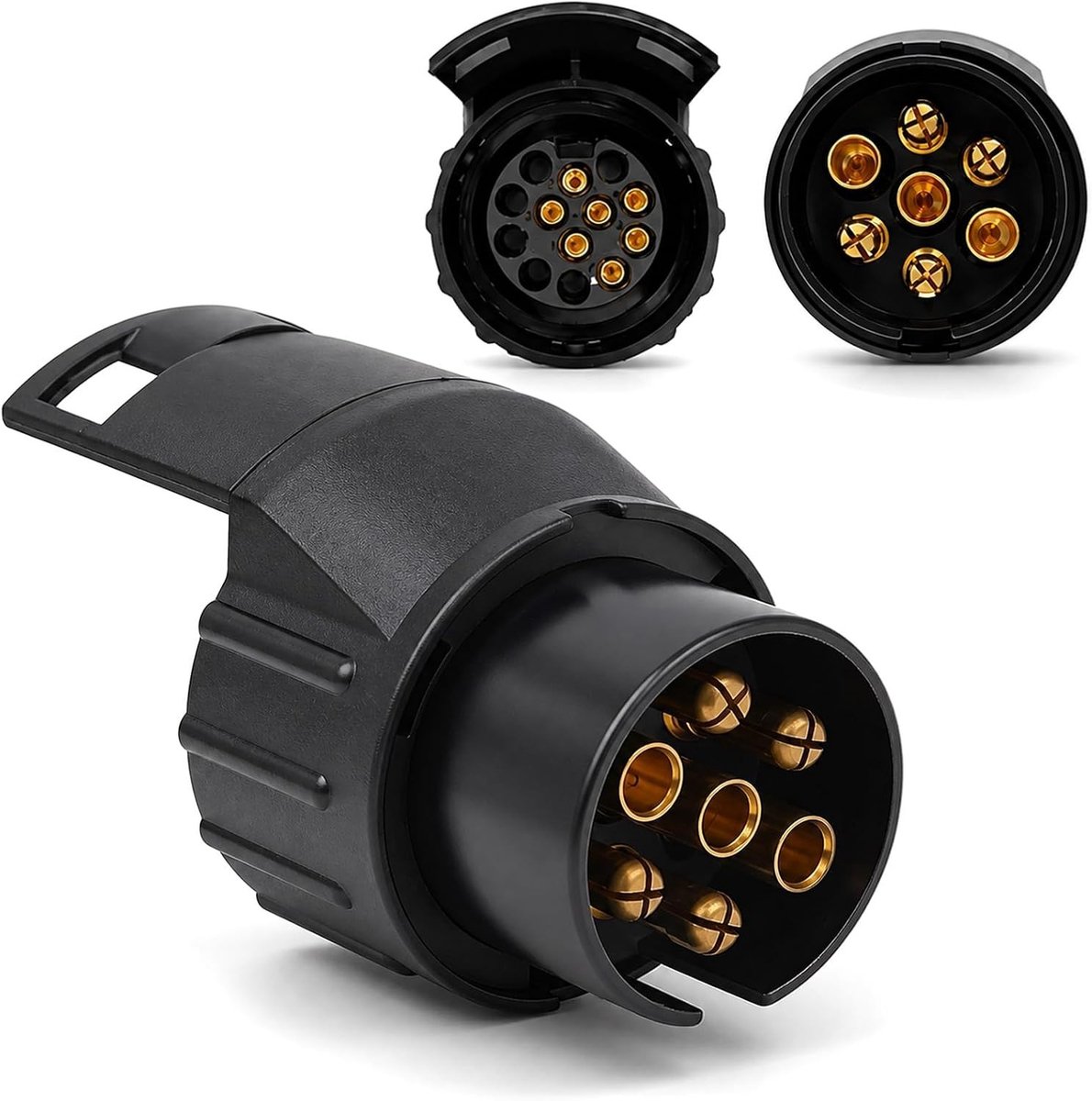 7/13 Adapter voor Aanhanger - 7 naar 13-polig - Voor Autoaanhanger