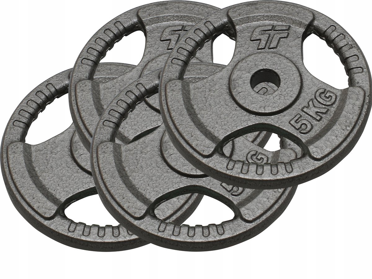 Platinum Fitness 20kg gietijzeren halterschijven 29mm