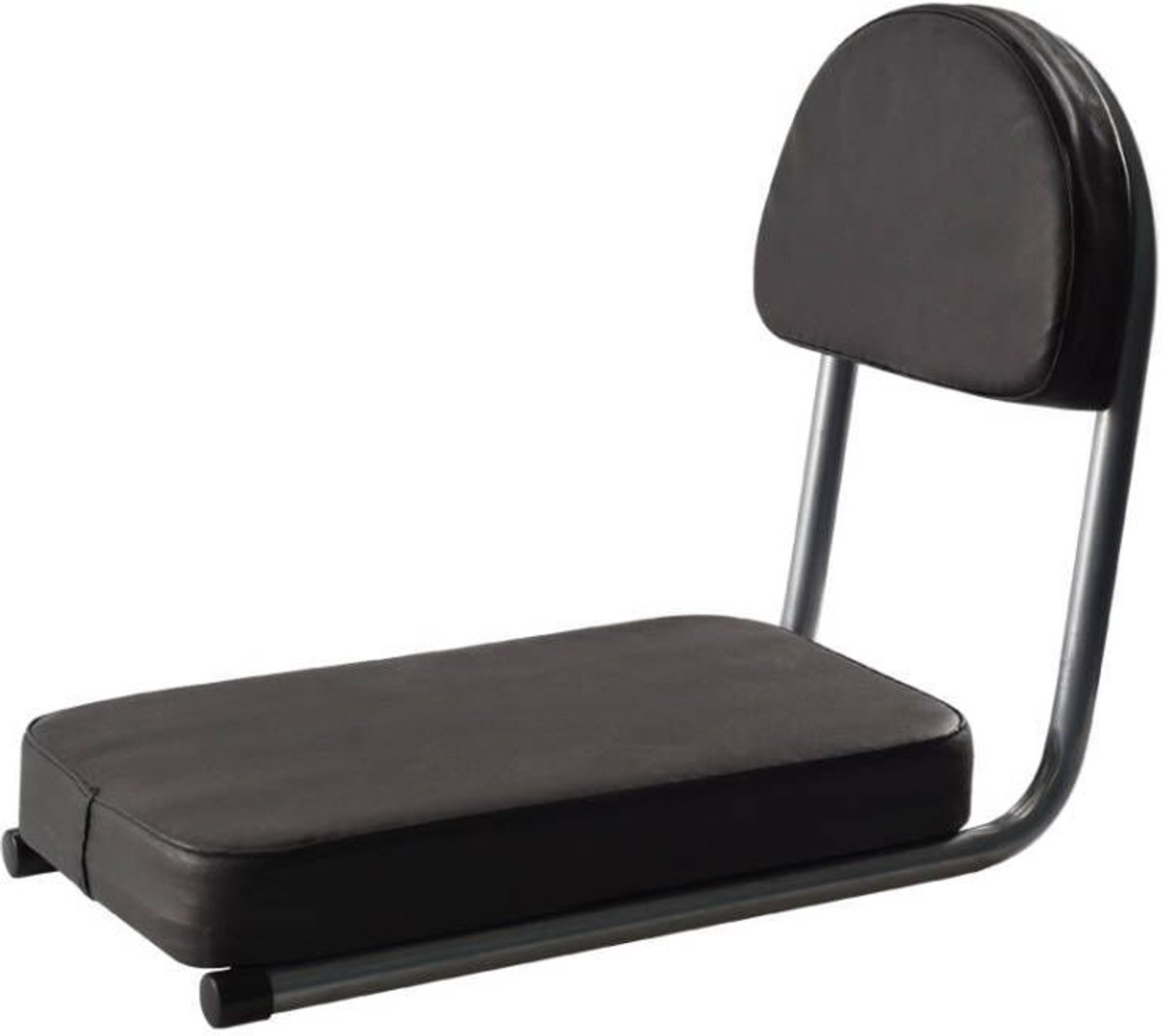 Claoner Fietszitkussen voor achterop – Achterzitje – Rugleuningkussen – Universele pasvorm – Zwart – 30 x 19 x 6 cm