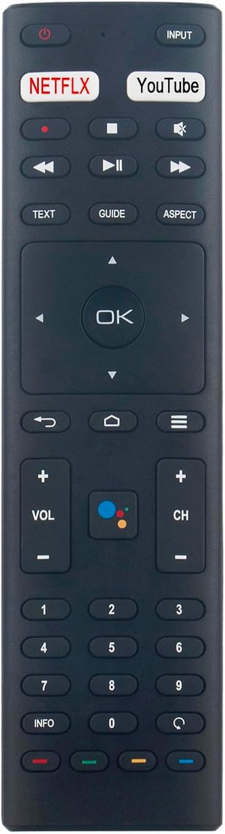 ALLIMITY Voice Remote Control Compatible with Edenwood HYUNDAI Blaupunkt CONTINENTAL EDISON EKO K320HSG CEQLED50SA21B2 - ShopVlot