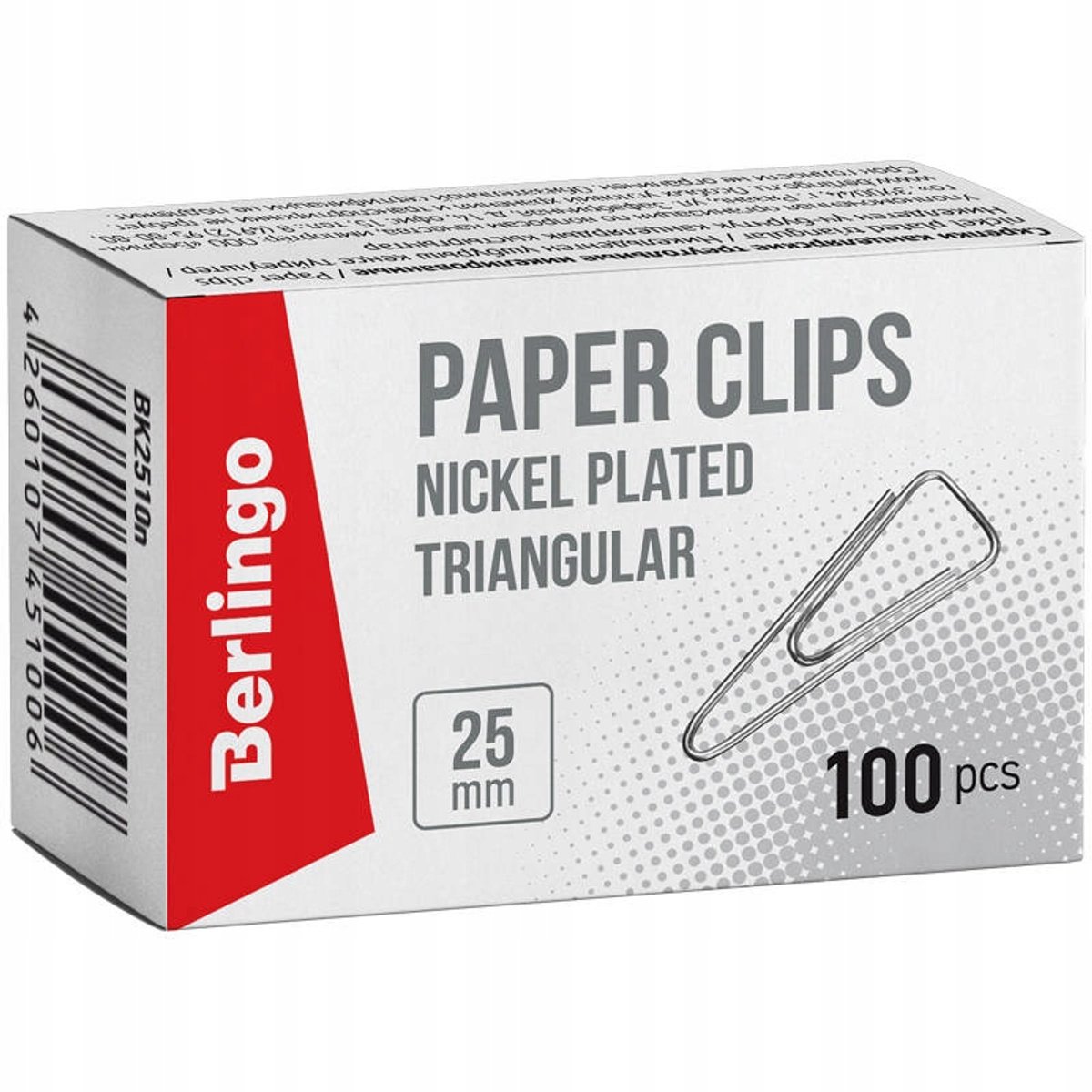 Driehoekige Paperclips 25mm - 100 Stuks - Documenten Organiseren