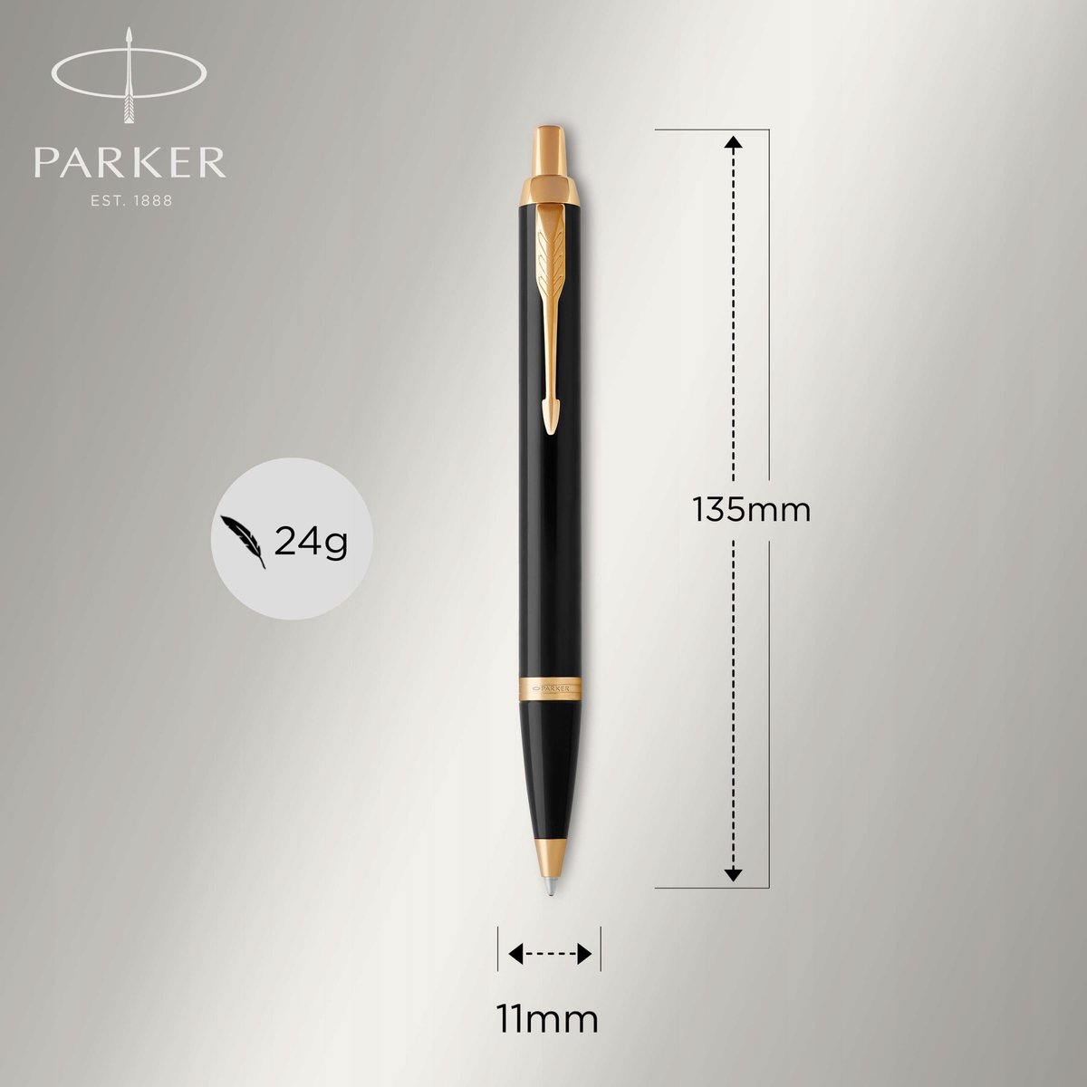 Parker IM GT Gouden Gravure Pen - Origineel Cadeau