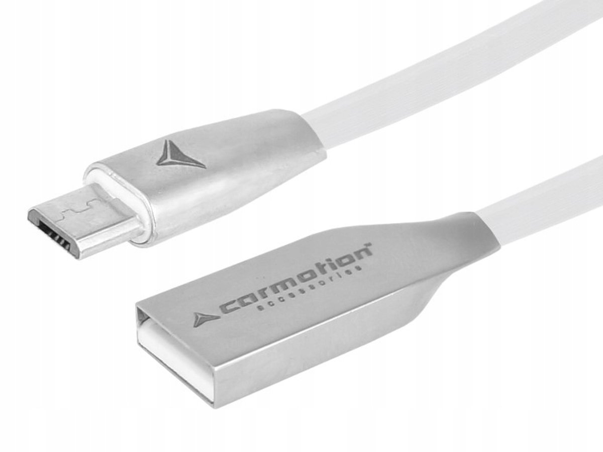 USB Lightning Laad- en Synchronisatiekabel 120cm Wit Aluminium