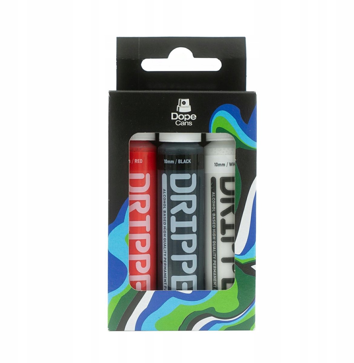 Dripper Mop Markers Set - 3x 10mm met druppeleffect